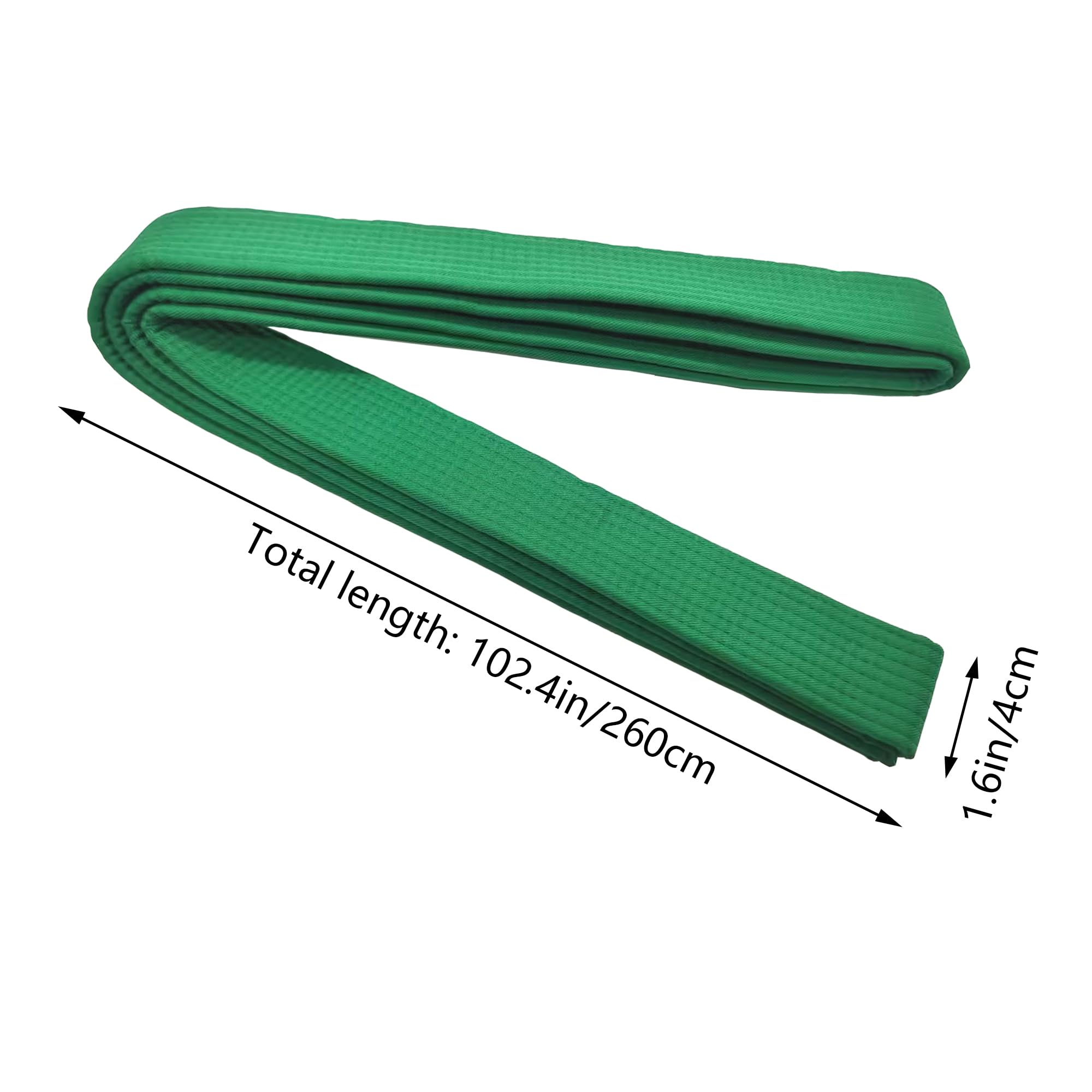 2 PCS 260cm Cintura Judo Karate Sportive Arti Marziali Cinture Taekwondo Professionale Aikido Cintura Tessuto Spesso Cintura Bianca Bambini Adulti Cintura Arti Marziali Kofun