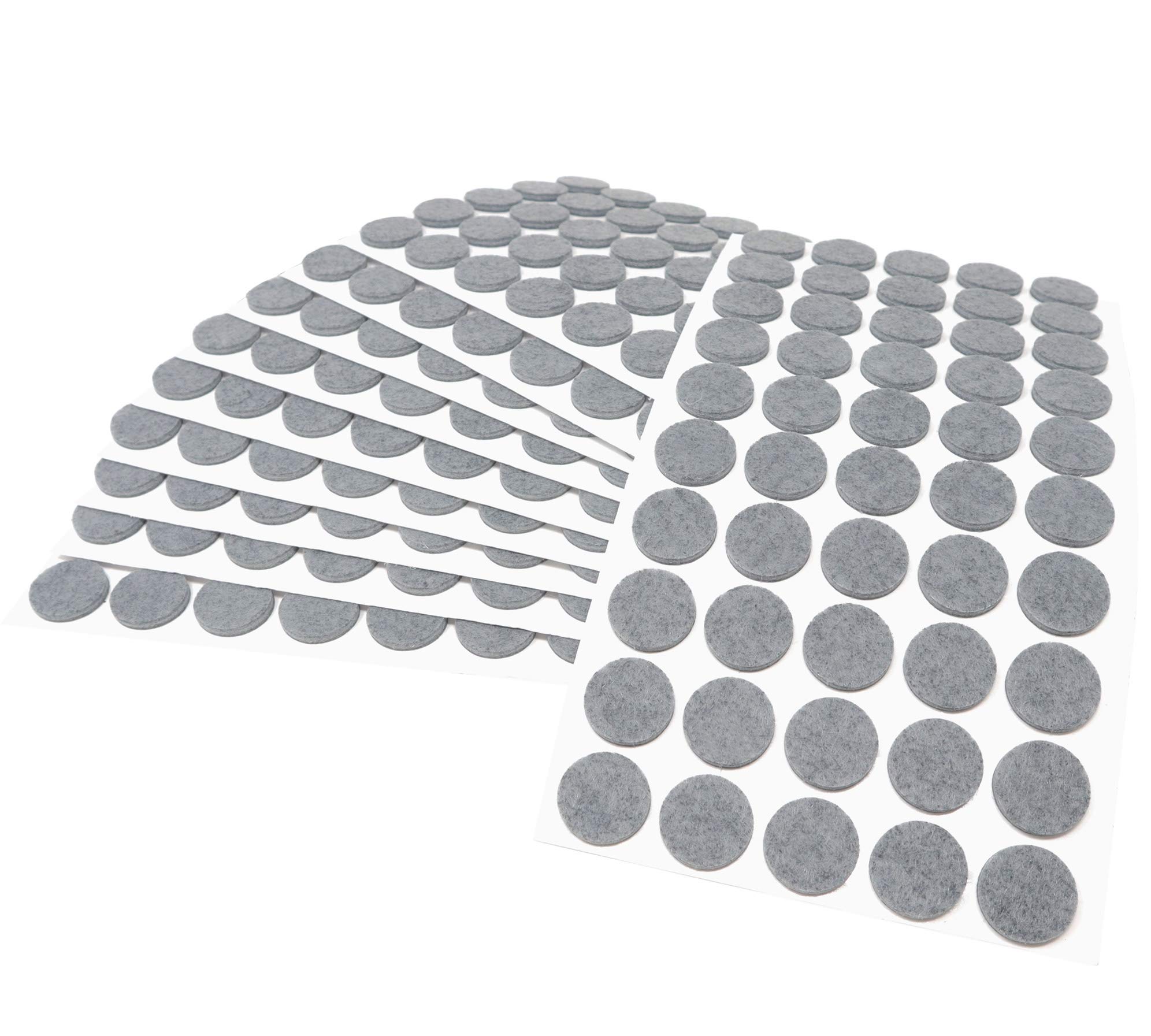 Feltrini Autoadesivi Adsamm - 63 Pezzi, Ø30mm, Grigio, Per Mobili E Protezione Pavimenti - Foto 9
