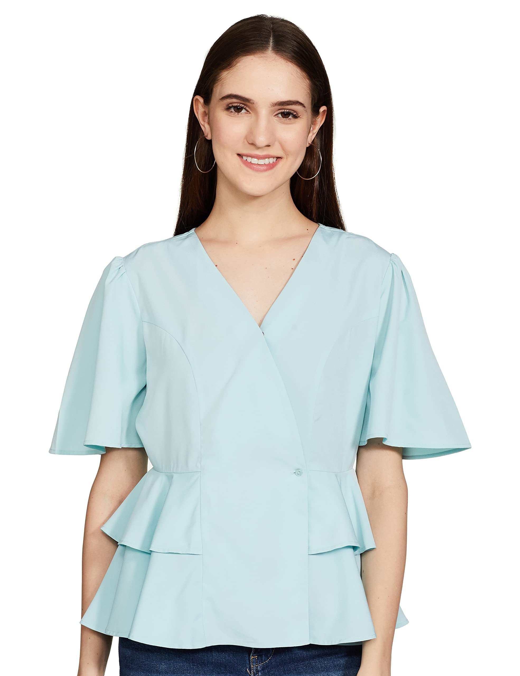 max Women Regular Fit Solid Casual Top-picture-13