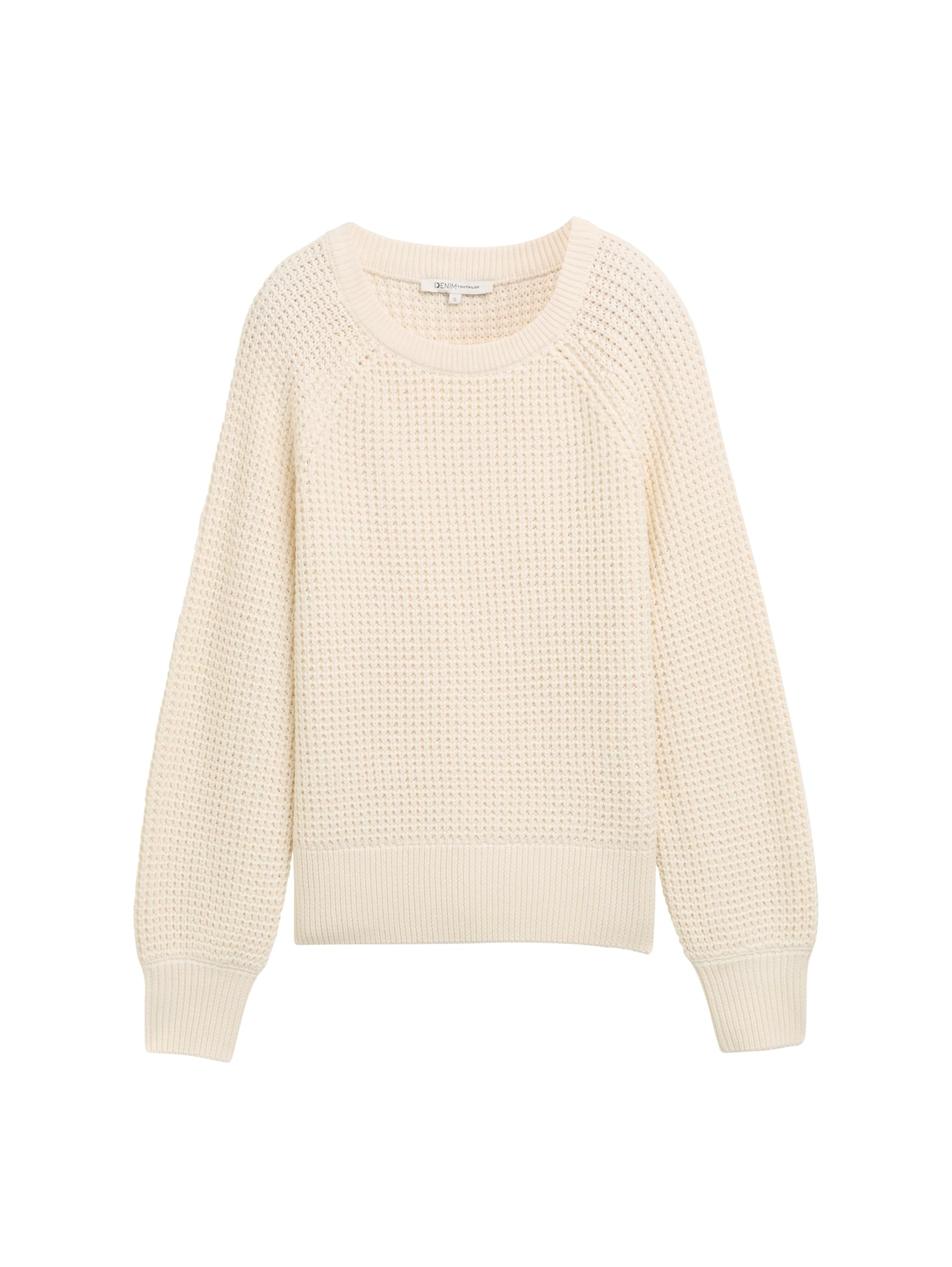 Tom Tailor Denim Damen 1047935 Strickpullover mit Struktur