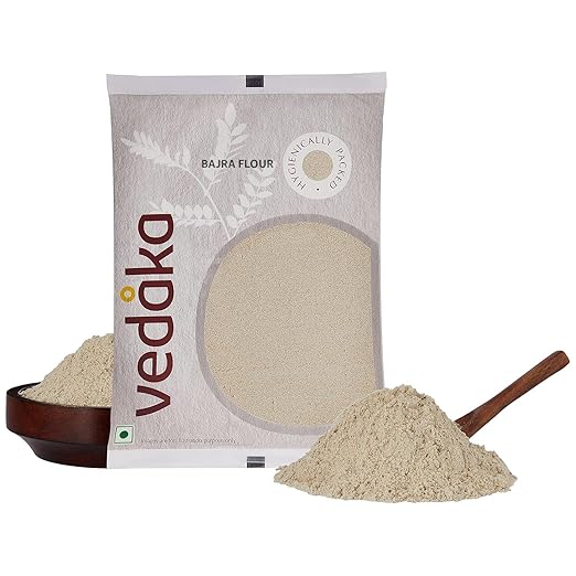 Amazon Brand - Vedaka Bajra Flour (Atta) | Millet Flour