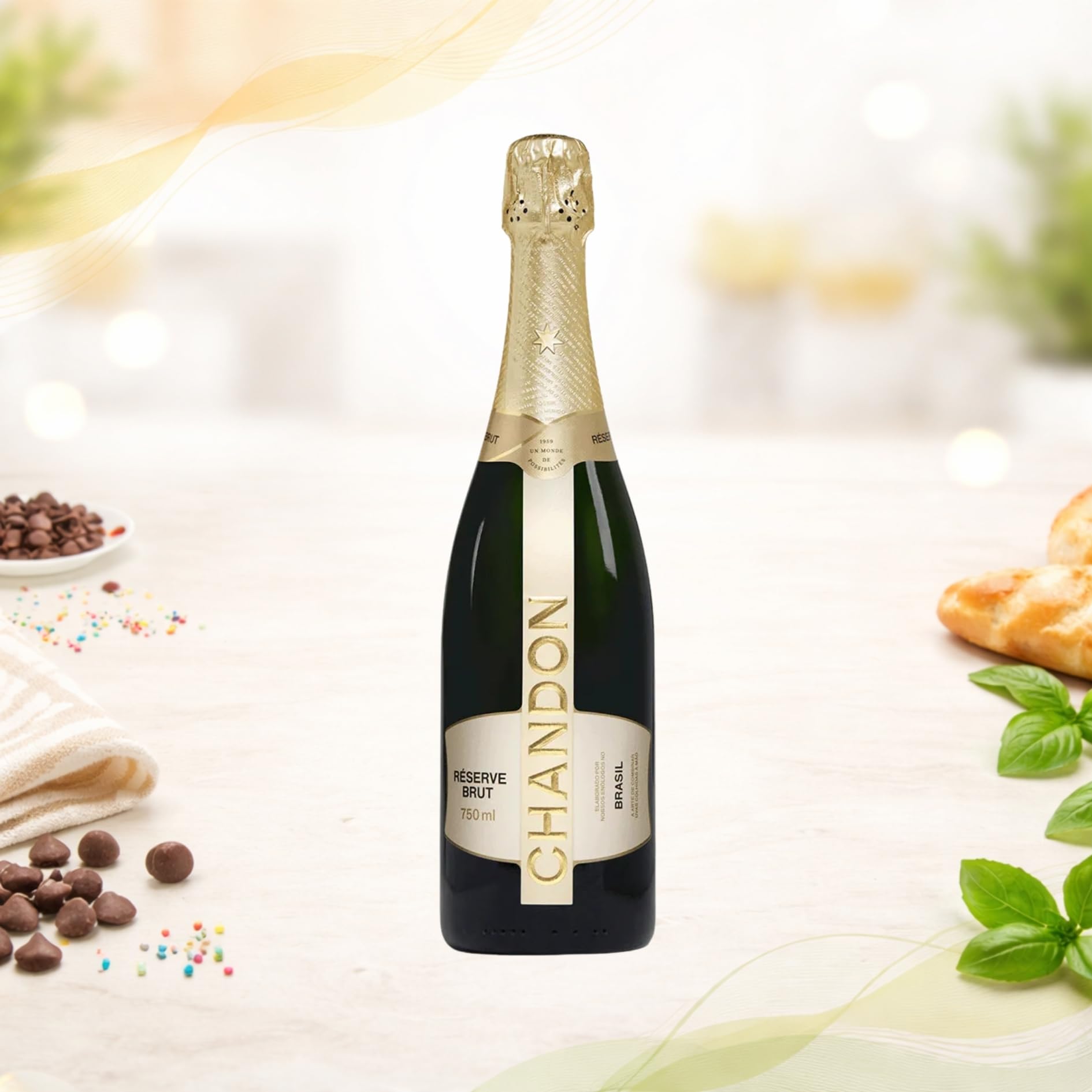 ワイン Chardon ne d'Hier 2019 750ml Chandon Espumante Réserve Brut 750 Ml | Amazon.com.br