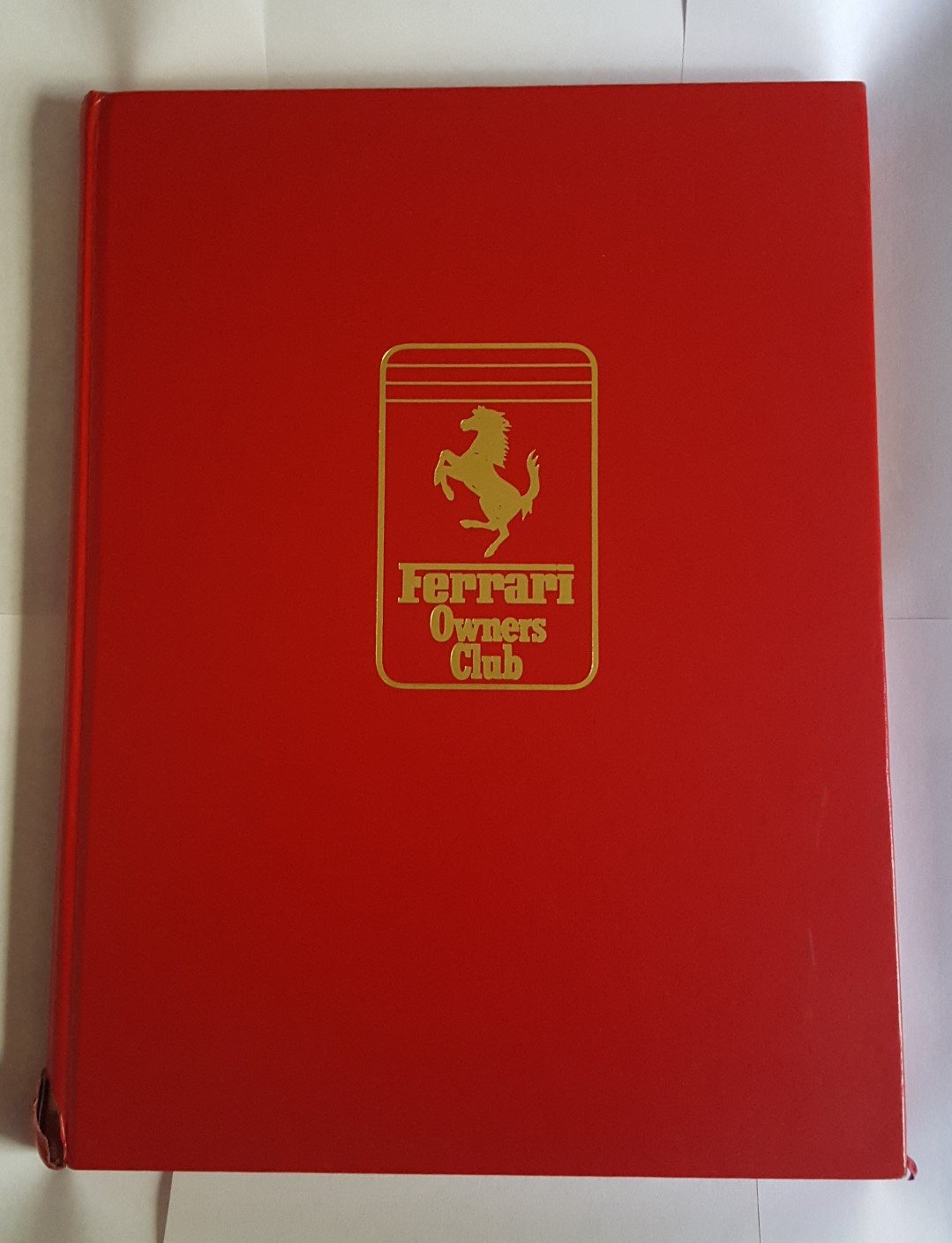 Ferrari Owners Club Membership Directory 1990