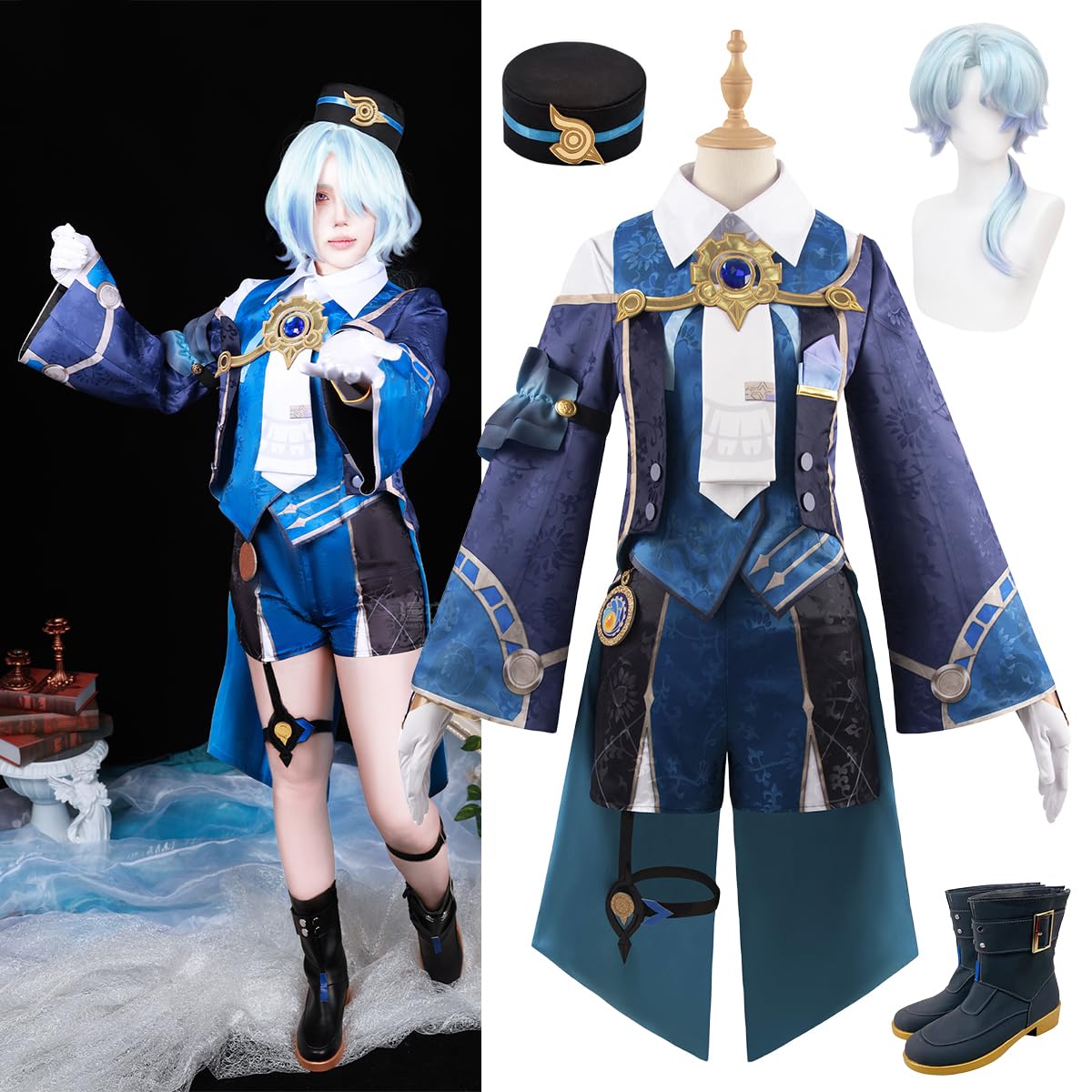 Amazon.co.jp: [HAOJEE] 崩壊：スターレイル ミーシャコスプレ