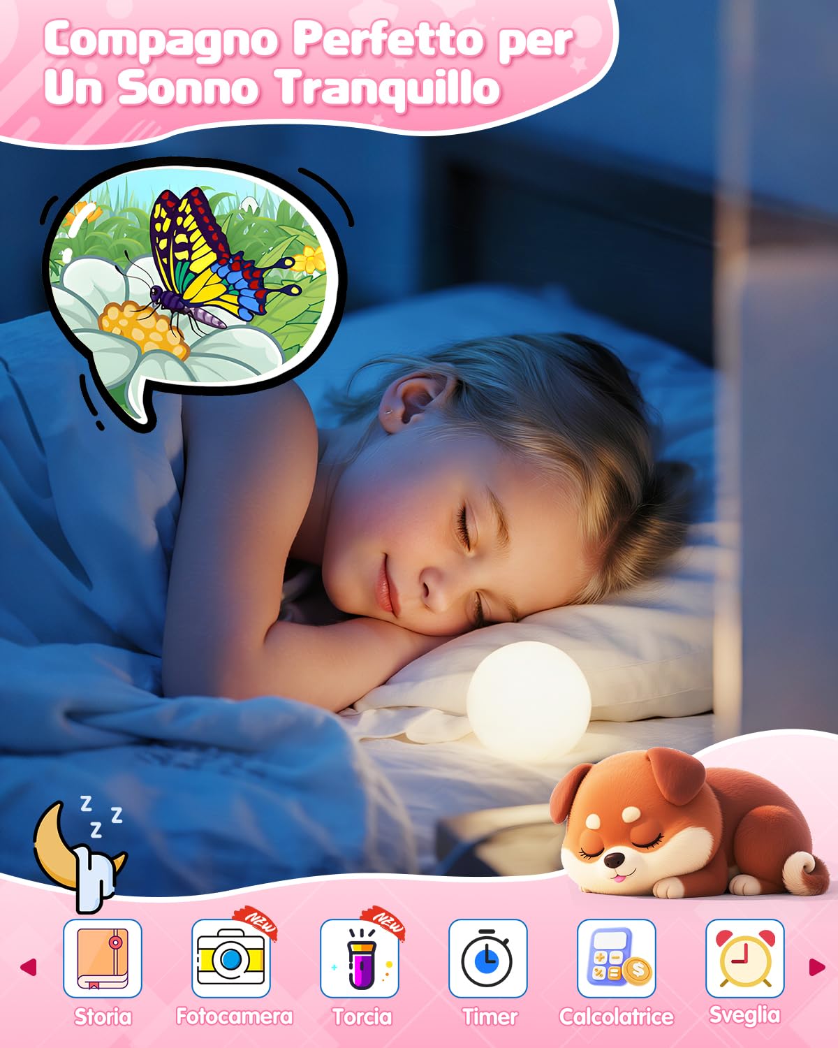 Telefono Giocattolo per Bambini, 3.97" Cellulare per Bambini 3 4 5 6 7 8 9 10 11 12 Anni con 200+ Giochi, Doppia Fotocamera, Controllo Parentale, Telecamera, Musicale, Regalo di Compleanno Natale