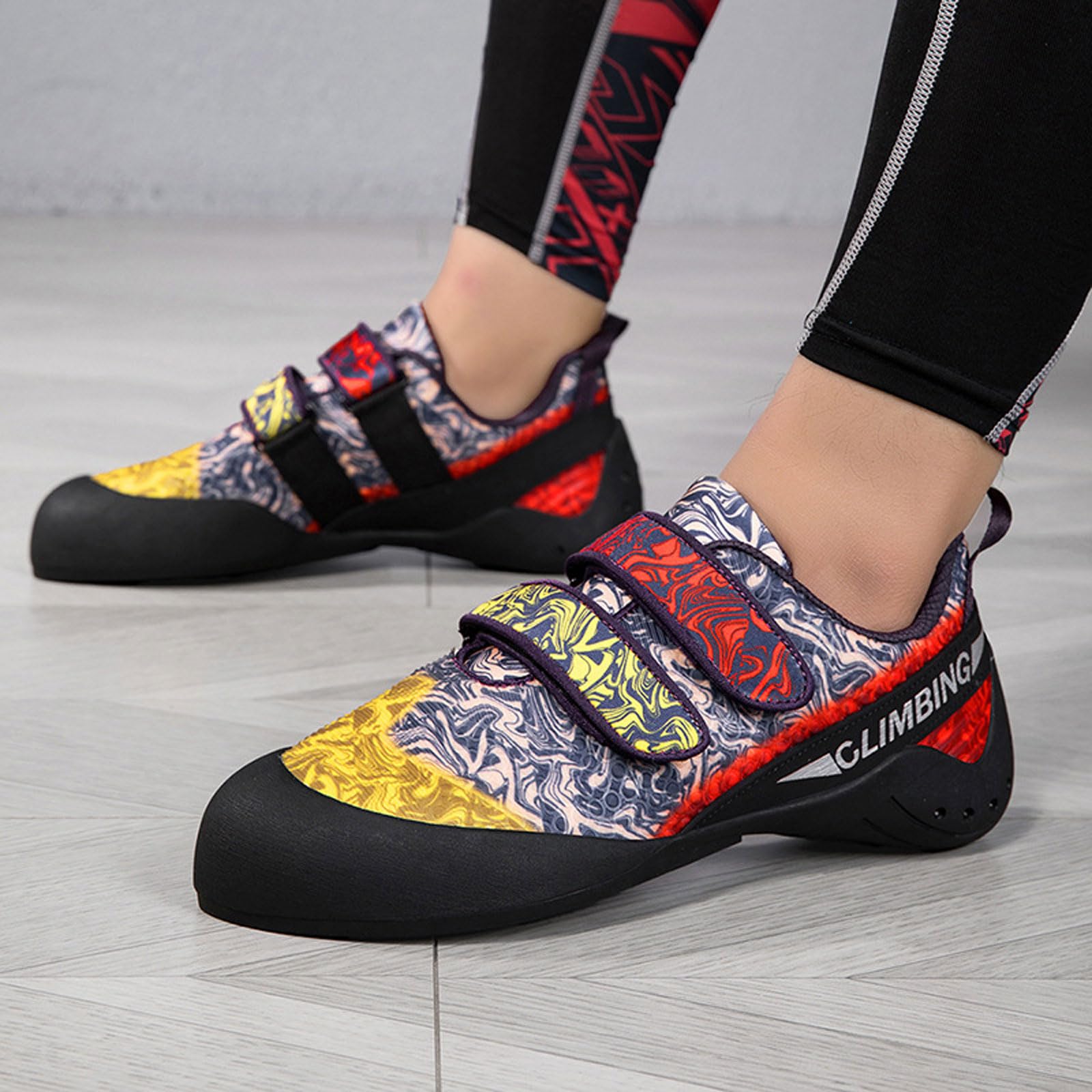 Scarpe da Arrampicata per Uomo e Donna,Scarpette Professionali da Arrampicata,Scarpette da Arrampicata Leggere e Traspiranti,Scarpetta POLIVALENTE da Arrampicata,Scarpe da Ginnastica Casual Bambini