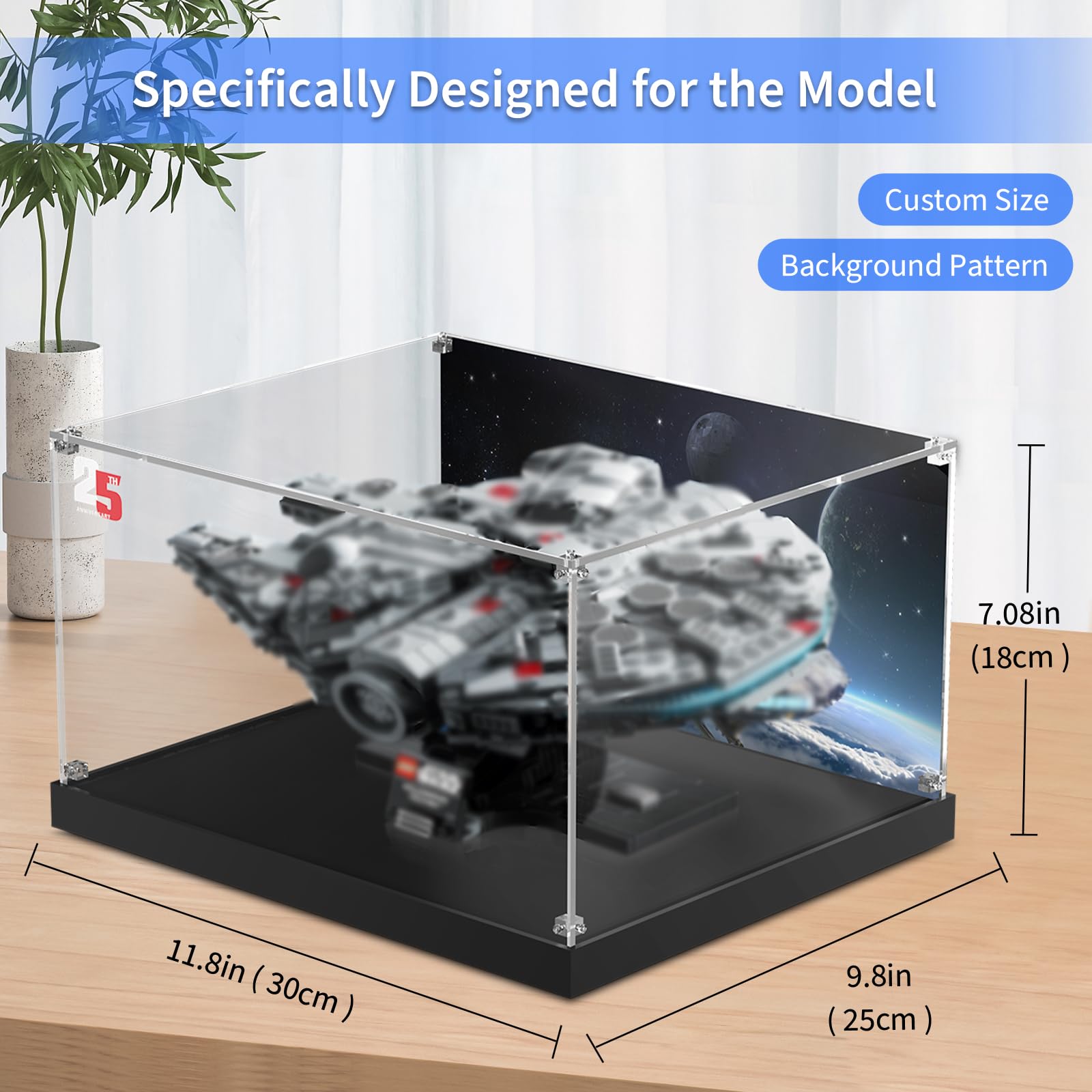 Amazon.co.jp: PIPART アクリルディスプレイケース Lego75375