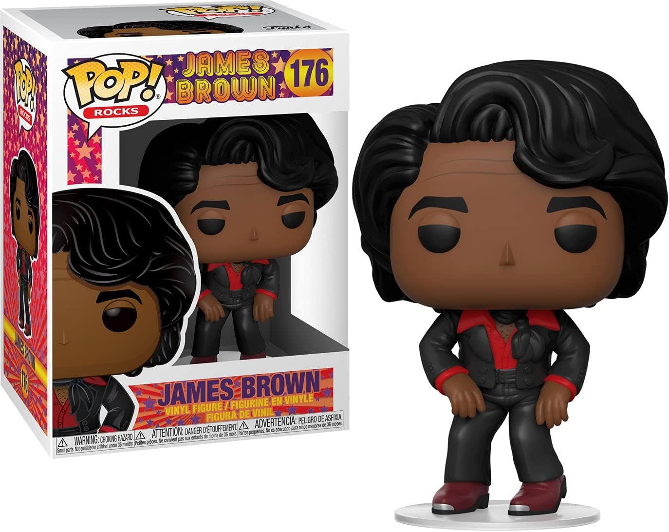 Funko Pop! Rocks: James Brown Collectible Figure Dominican