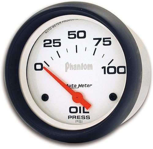 Auto Meter 5827 Phantom Manómetro Eléctrico para Aceite, 2.625 in.