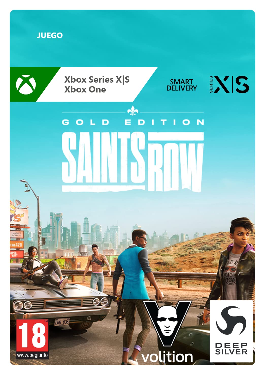 Saints Row - Gold Edition - Xbox One/Series X-S -Código de descarga