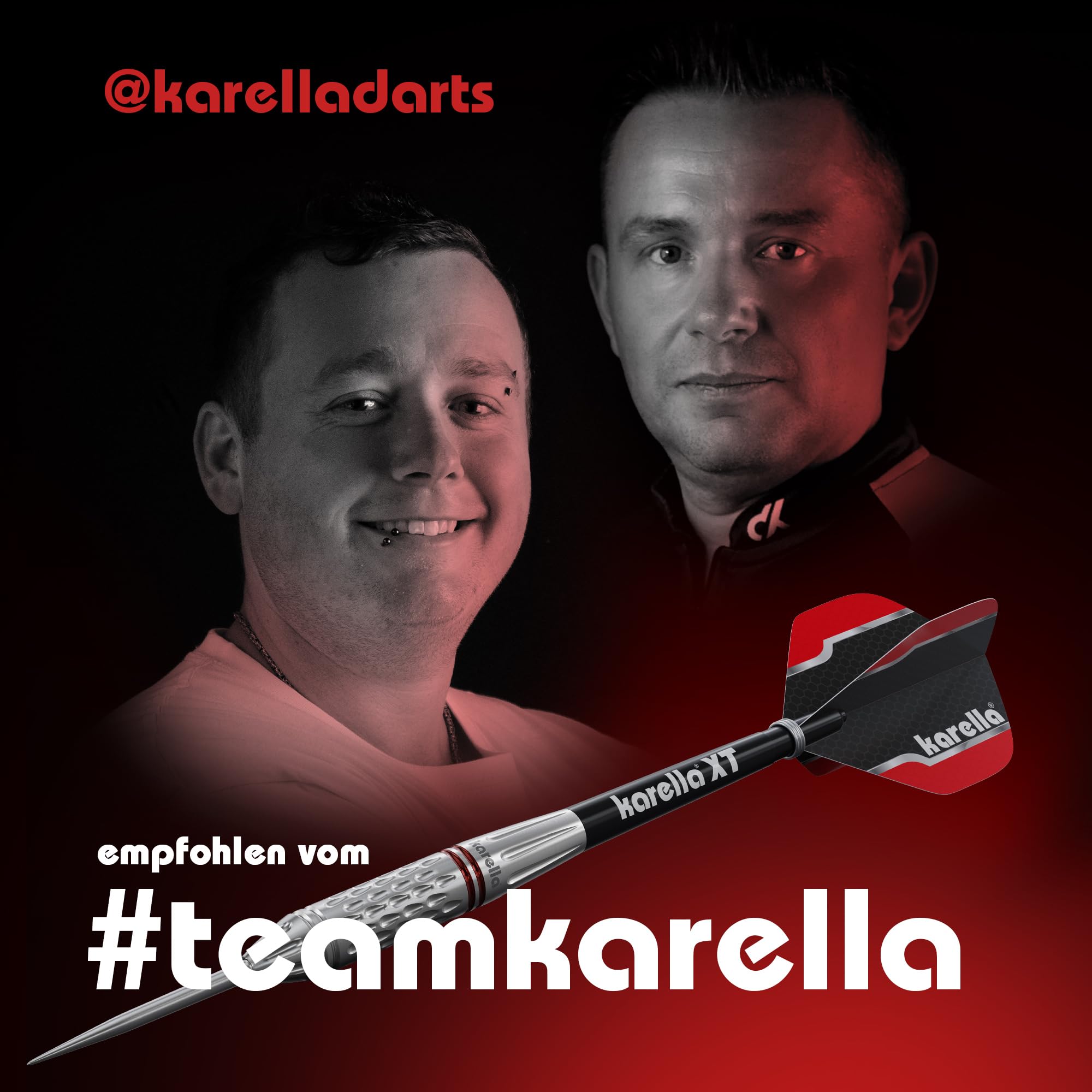 Karella einteiliger Dartboard Surround PU, Auffangring Dartscheiben, 4 Farben, Dart Umrandung, Catchring, Backboard Steeldart, Wandschutz, Auffangfeld für Dartpfeile