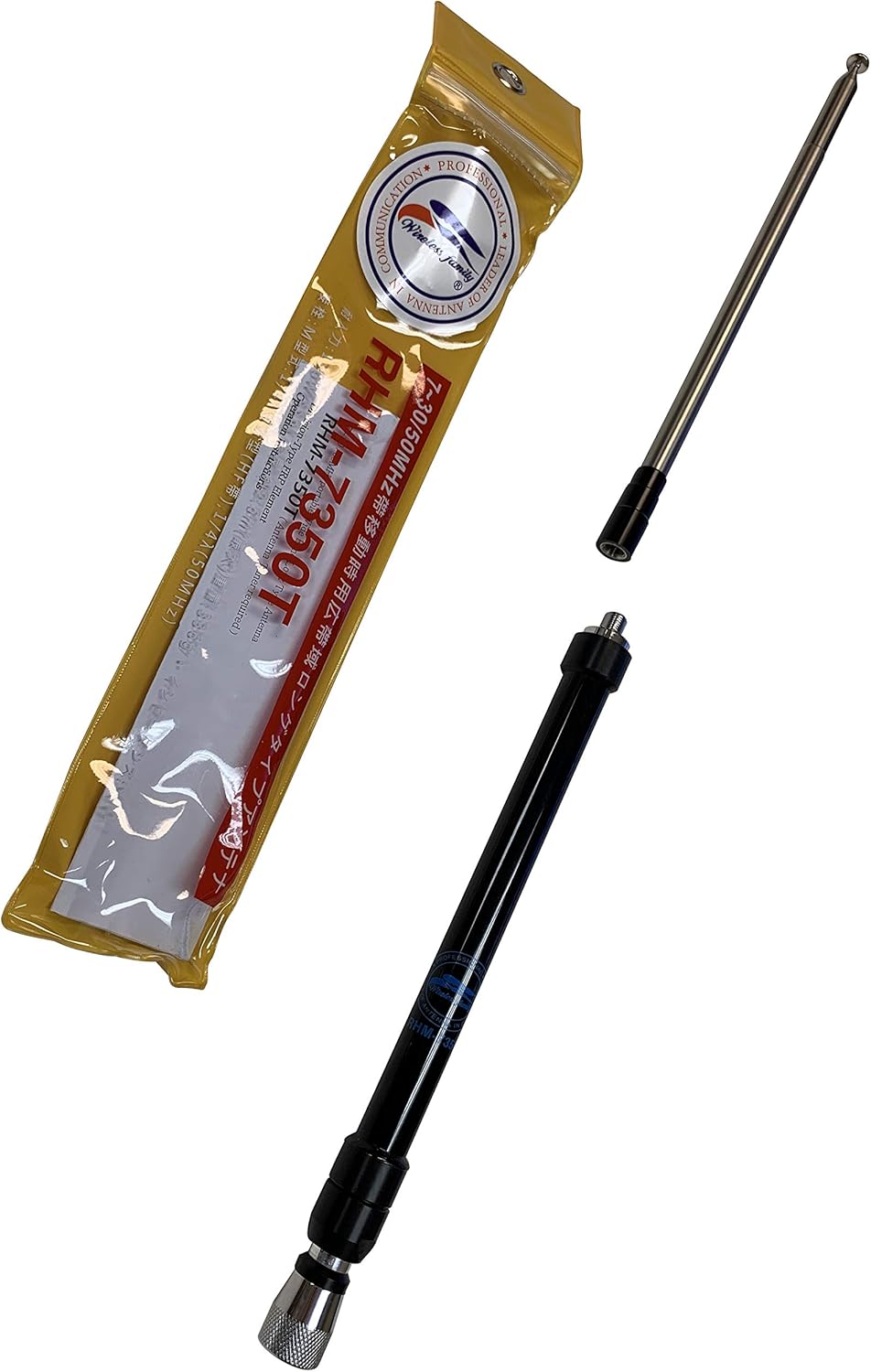 Harvest RHM7350T CB HF 3.5-30MHz/50MHz Wideband Portable Telescopic Mobile Antenna