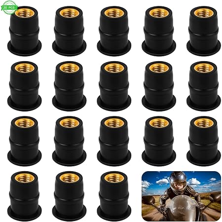 A ABSOPRO M5 Motorcycle Fairing Windscreen Screw Titanium