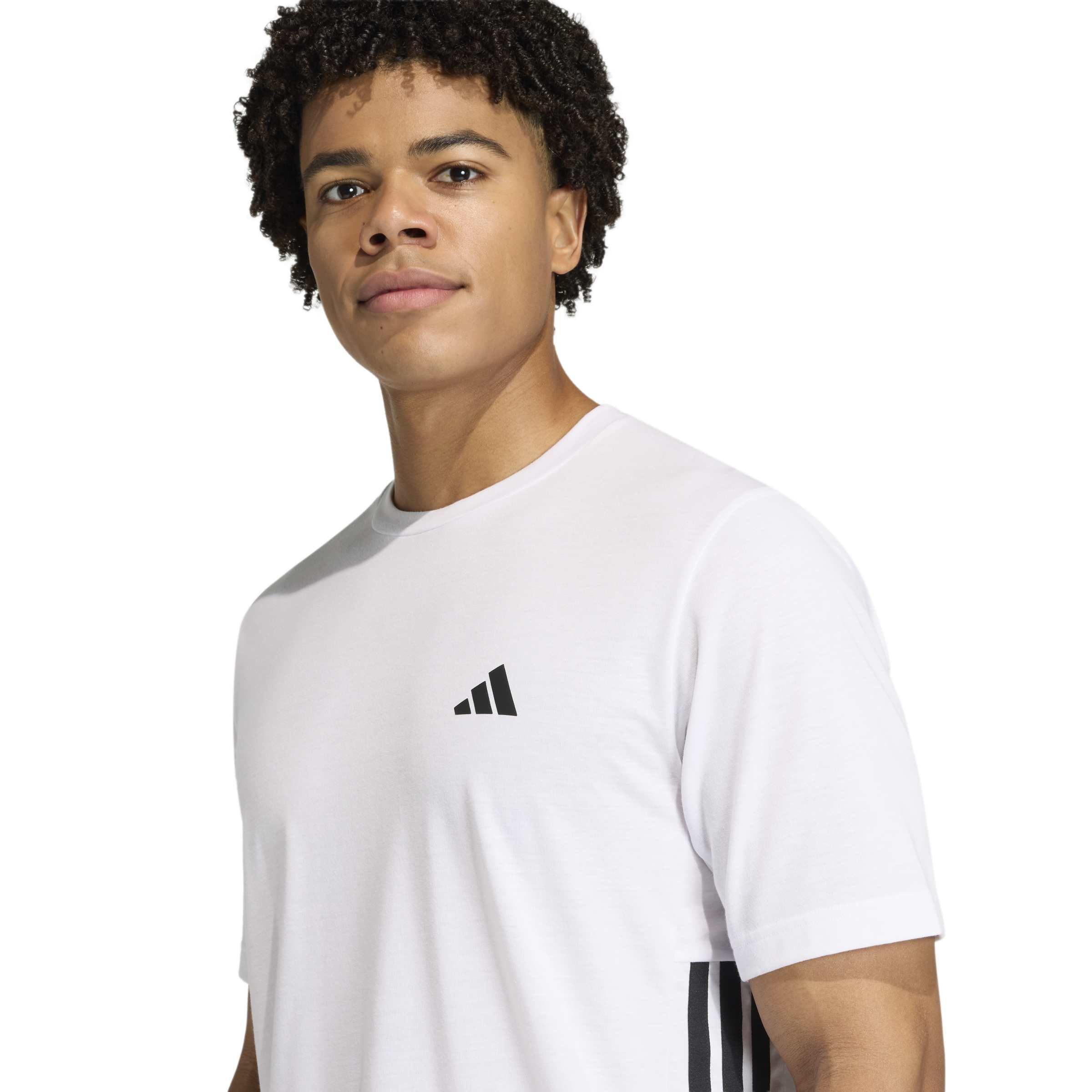adidas Koszulka Mezczyzni Workout Essentials Feelready 3 Stripes T-shirt