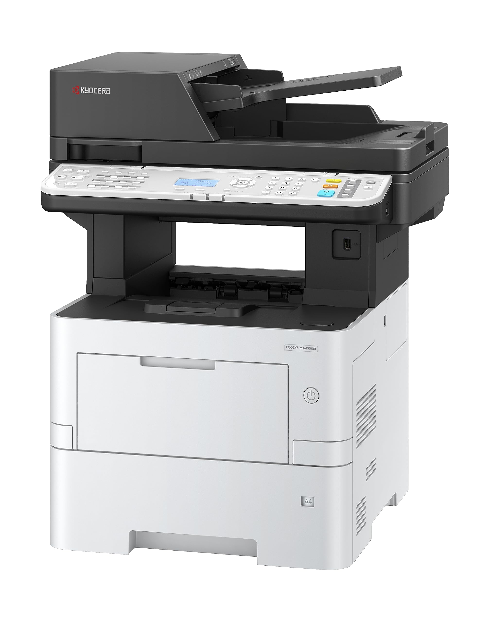 Kyocera Ecosys MA4500fx Imprimante Multifonction Noir et Blanc 45 ppm Scanner Photocopieur Télécopieur Gigabit LAN