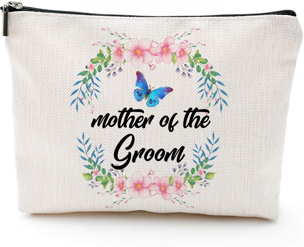Mother Of The Groom Gifts, Bridal Party Gifts,Grooms Mother, Makeup Bag, Mother Groom, Mother Son, Groom, Gifts for mother Groom