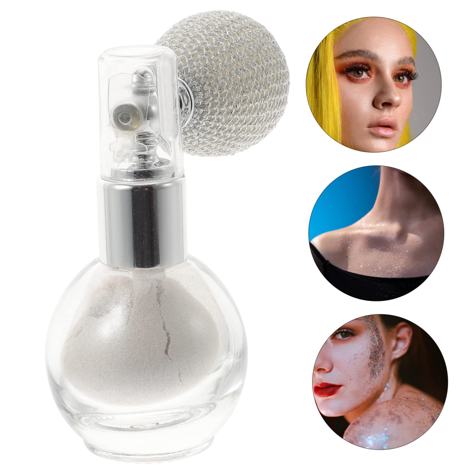FOMIYES Highlighter Powder Spray for Body Body Glitter Glitter Spray for Women Easy to Use for Occasions