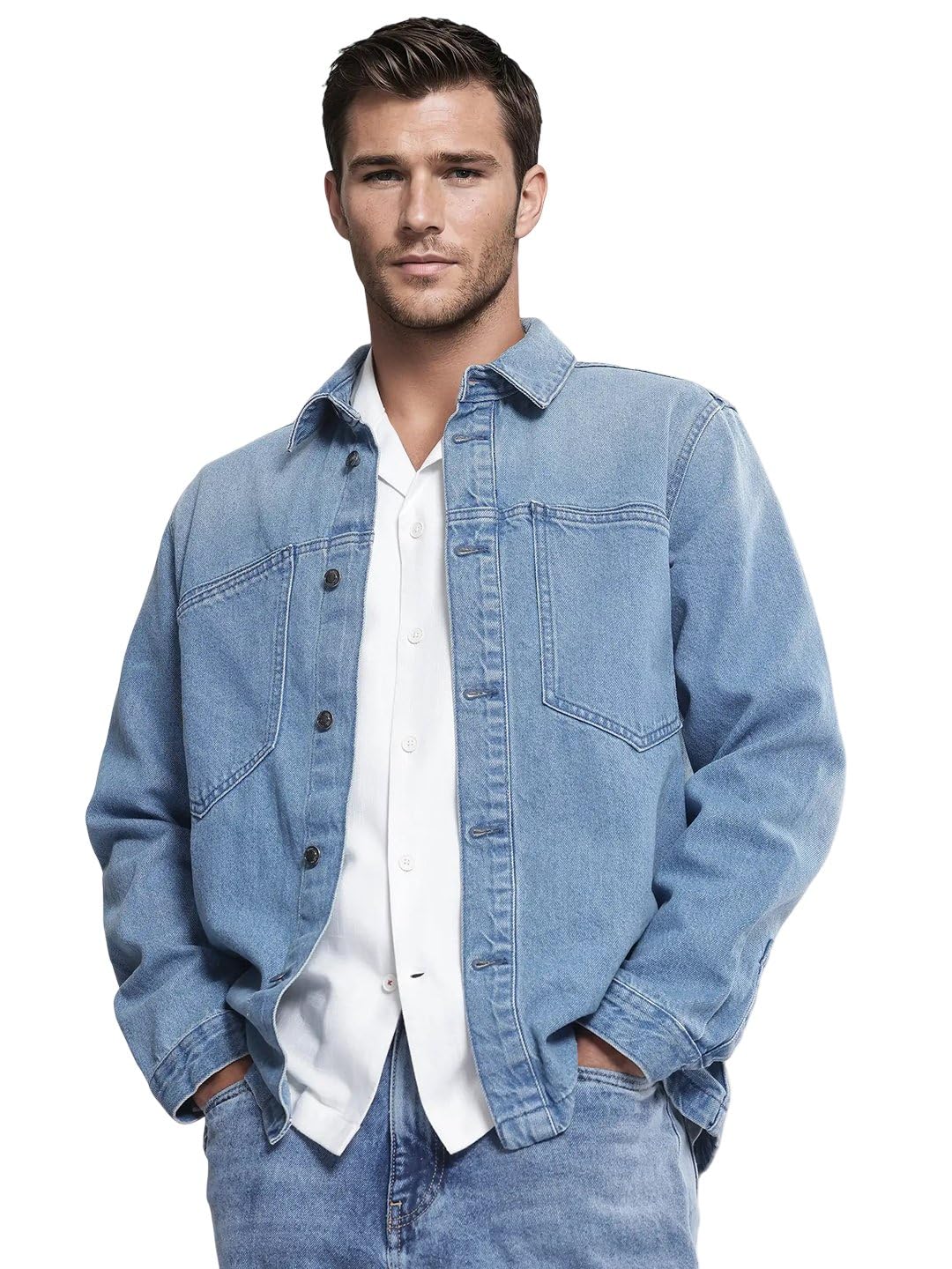 Rare Rabbit oversized plain jacket in neutral