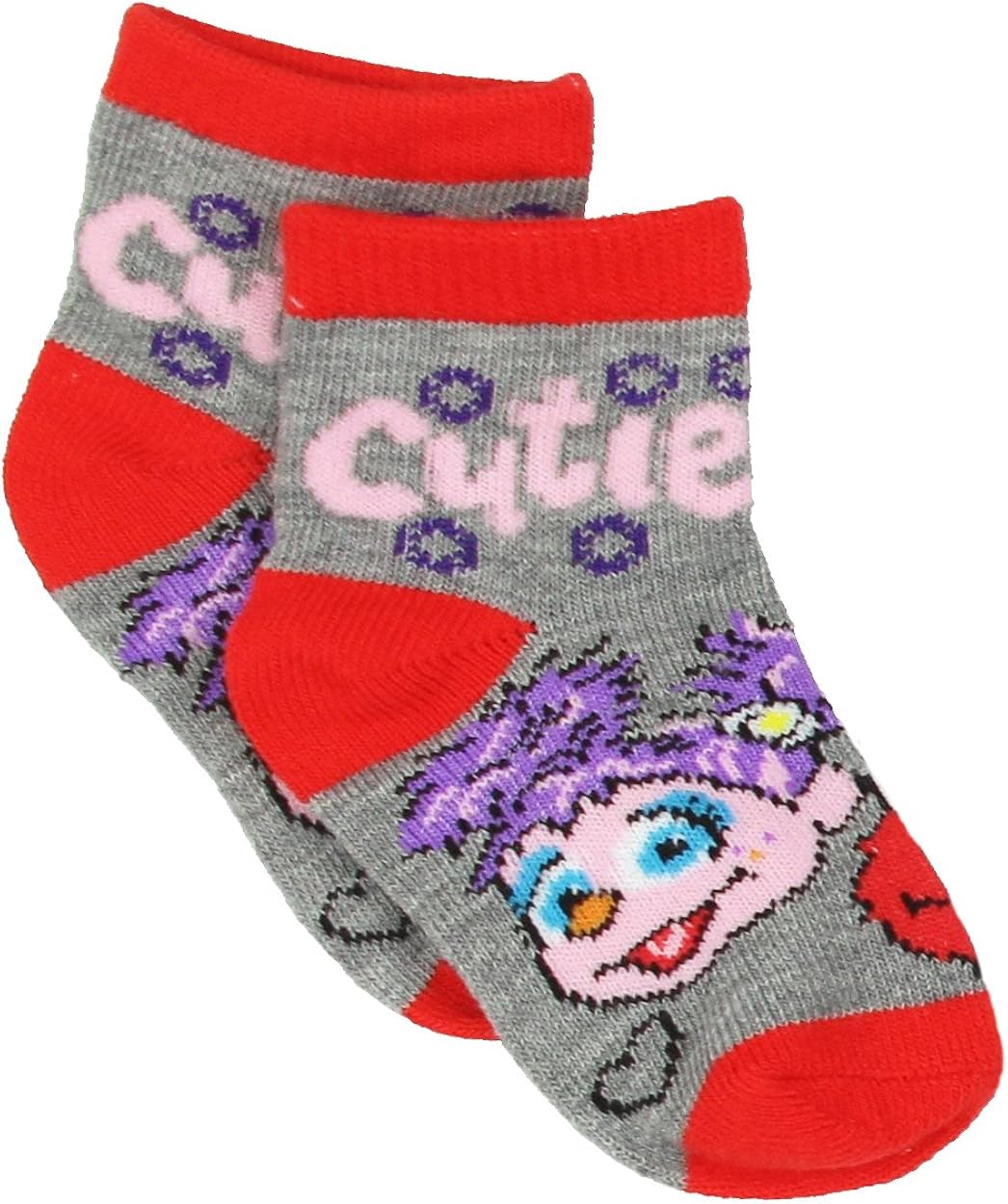 Miniatura 3 de Sesame Street Elmo Abby - Calcetines para niñas pequeñas, paquete de 6