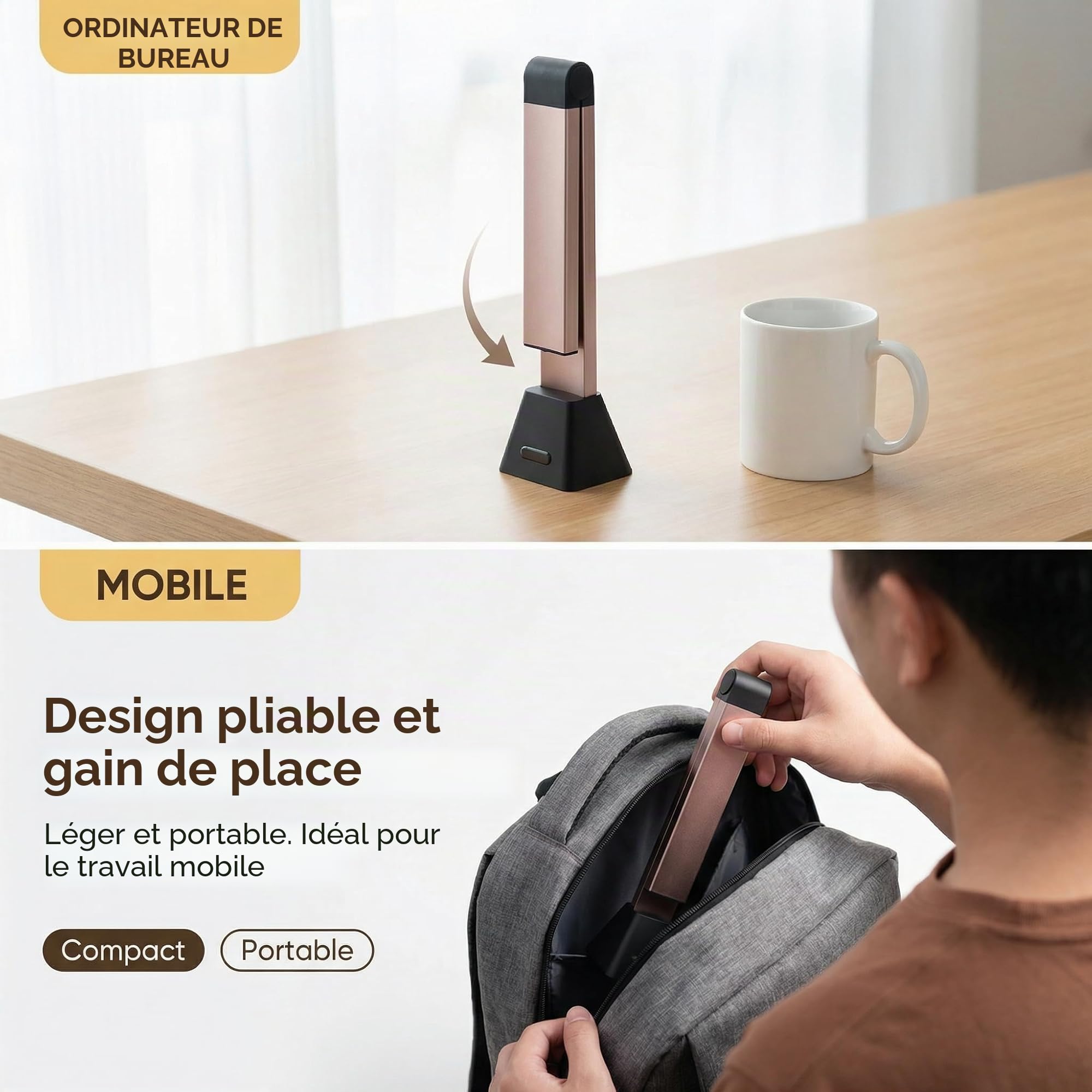 Scanner Document A3 Portable: 13MP Haute Définition OCR Caméra Automatique avec LED Intégrée USB Compatible Windows (Non Mac) Usage Bureau Maison Éducation Entreprise