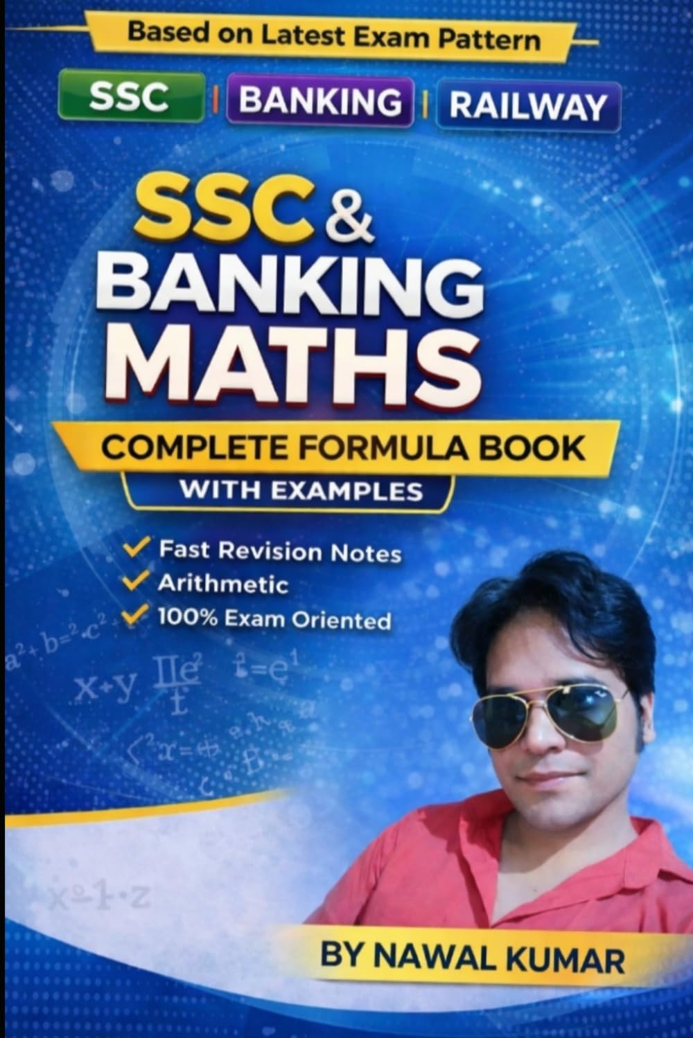 SSC & Banking Maths Complete Formula Book: Fast Revision Notes with Short Tricks for Competitive Exams