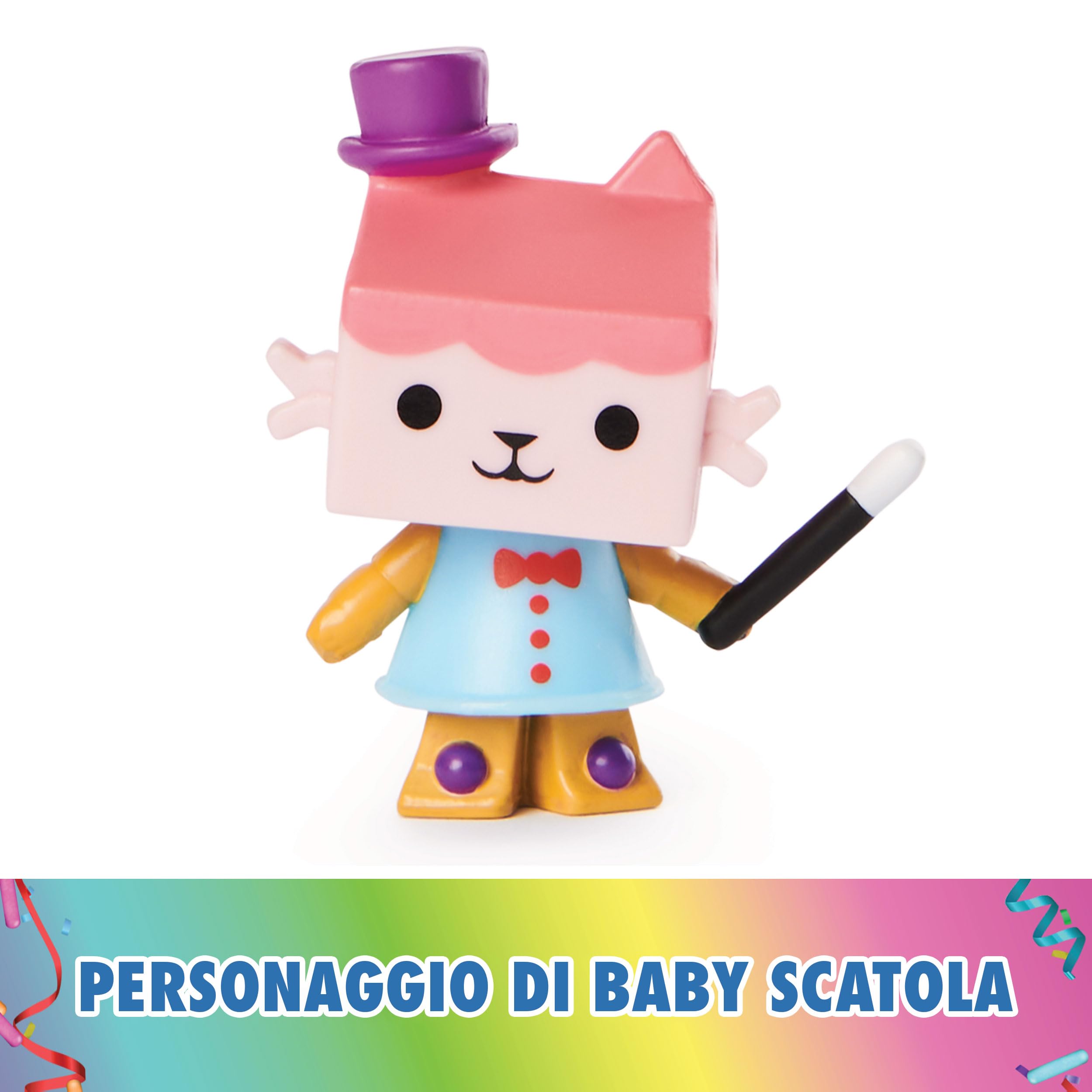 Gabby i Magiczny Dom - Gabby Dollhouse - Pudełko balkonowe dla dzieci - 1 figurka i 6 akcesoriów - kreskówka zabawka domek dla lalek - zabawka dla dzieci 3 lata i więcej