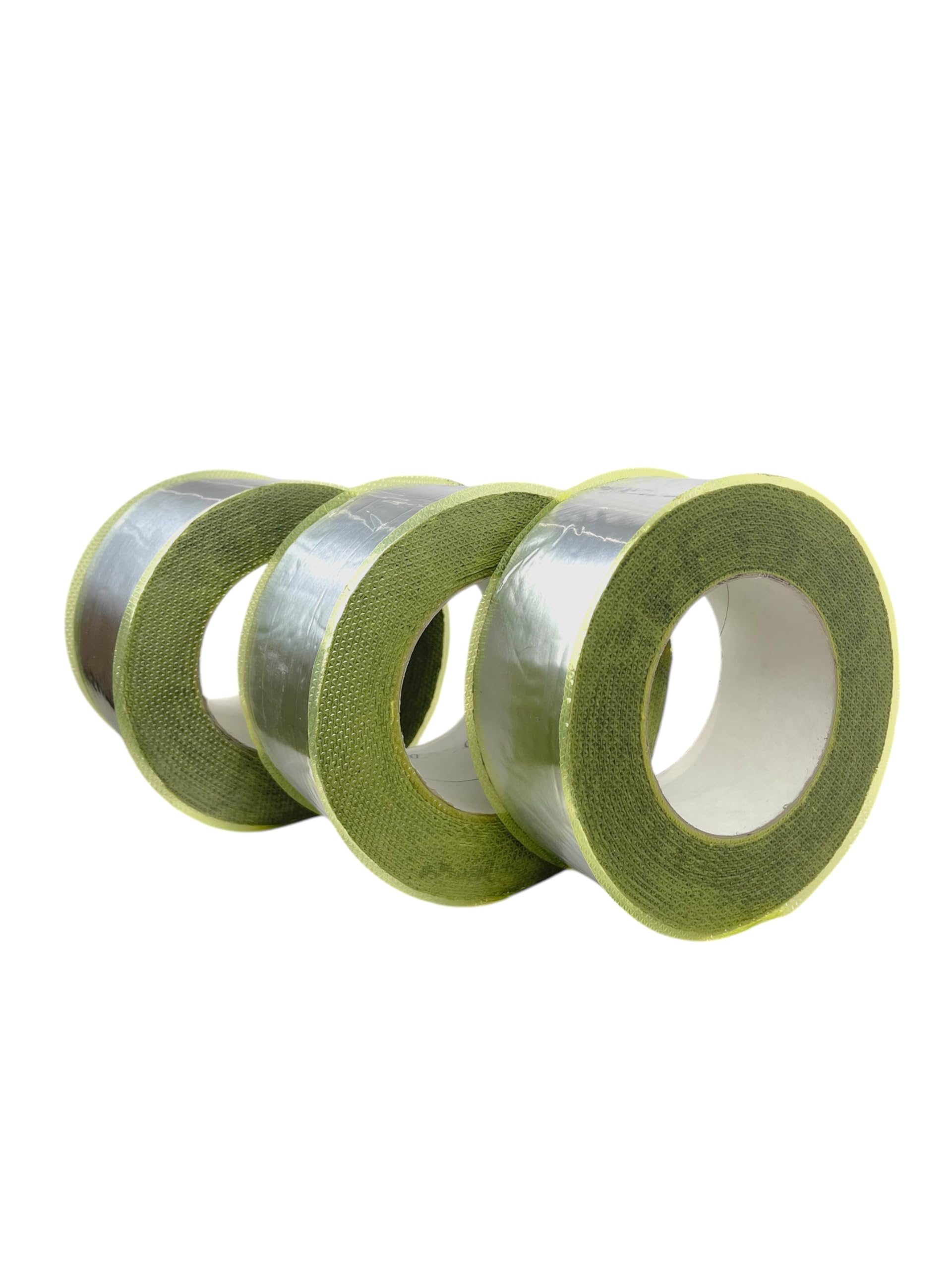 Alu Butyl Dichtband 50mm / 75mm / 100mm x 10m – Selbstklebend, Wasserdicht, UV-beständig – Reparaturband für Dach Fenster Rohr Wohnmobil Boot – Aluband Extra Stark Butylband (50mm - 10m)