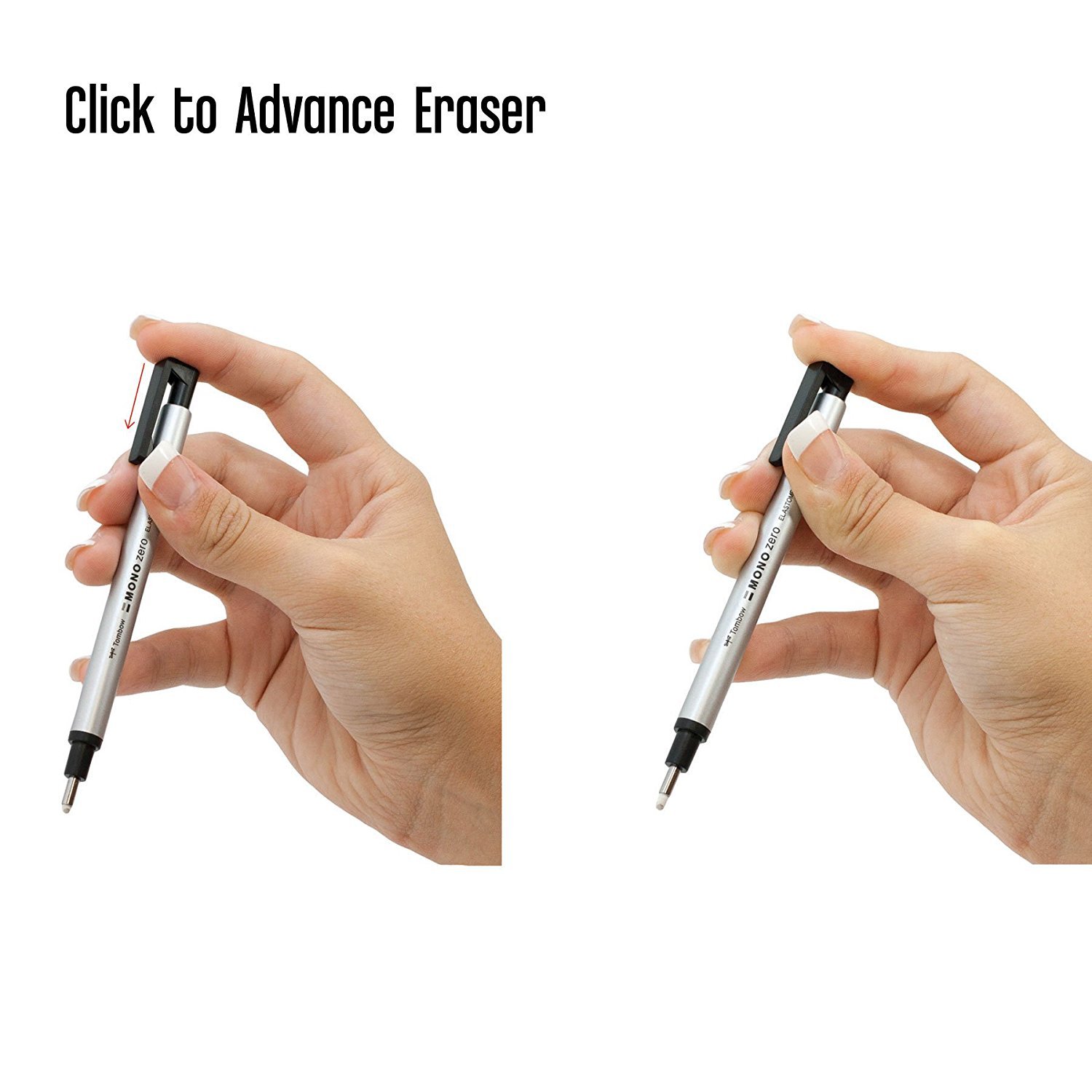 Tombow Mono Zero Eraser, Round 2.3 mm, 1-Pack (2 Pack) 3