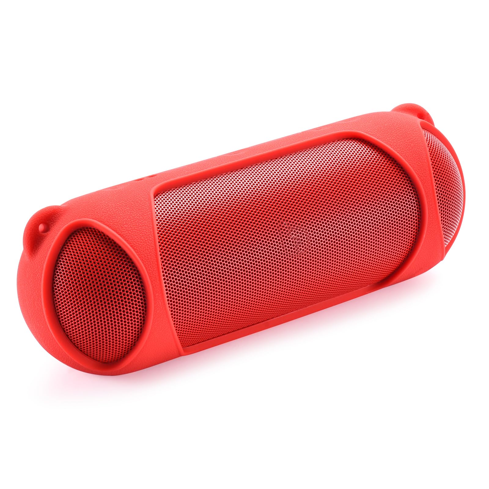 Hzycwgone Silicone Case for Beats Pill Wireless Bluetooth Speaker,Travel Carrying Protective Cover Skin Shell Holder w/Shoulder Strap for Beats Pill Portable Speaker(Red)