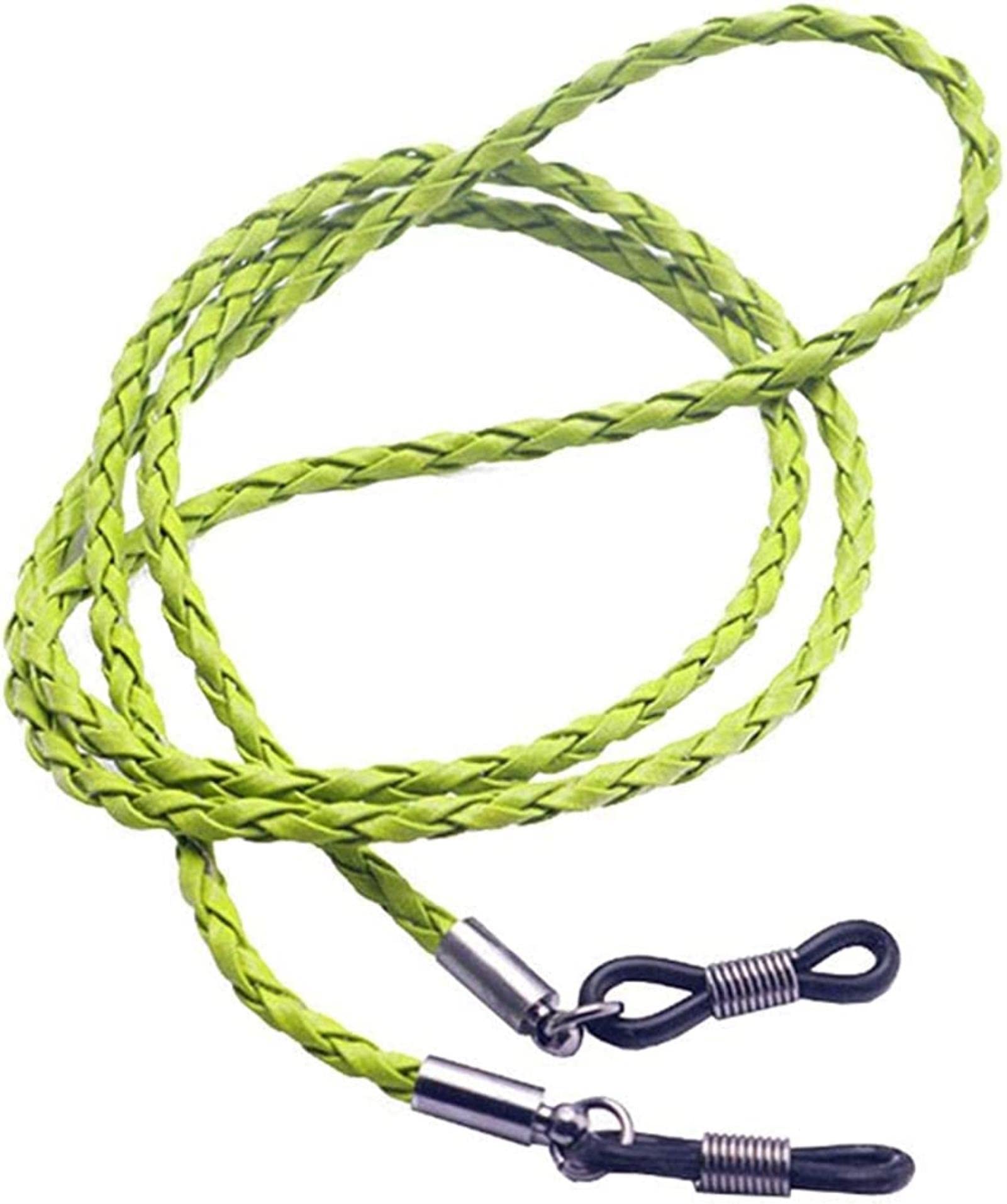 REVAHI Cordón de Cuero para anteojos, Correa para anteojos de Sol, Soporte para anteojos de Lectura, retenedor para anteojos