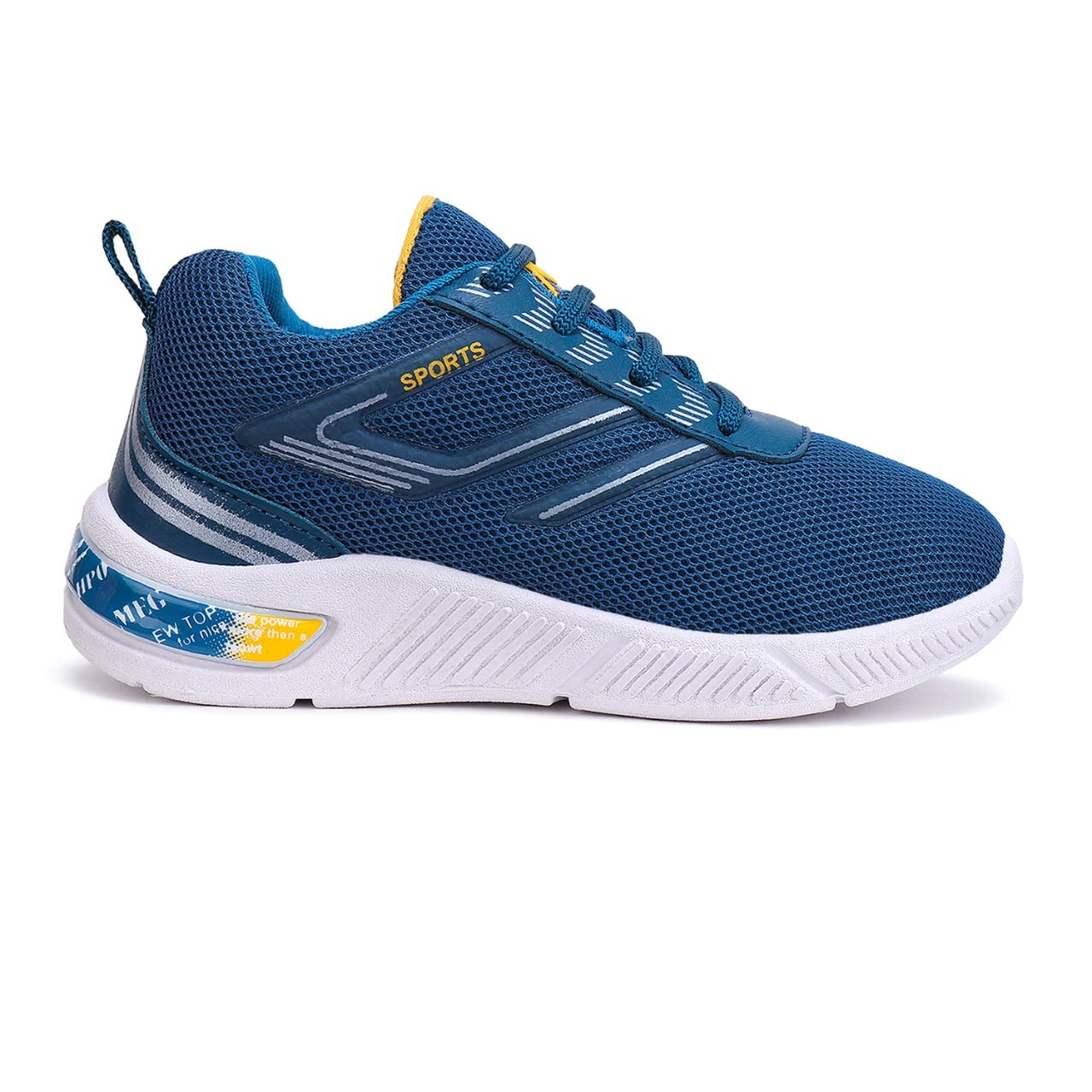 BERSACHE Sports Shoes for Kids|Blue for Running,Walking,Gym and Hiking Shoes ORI-1856 1