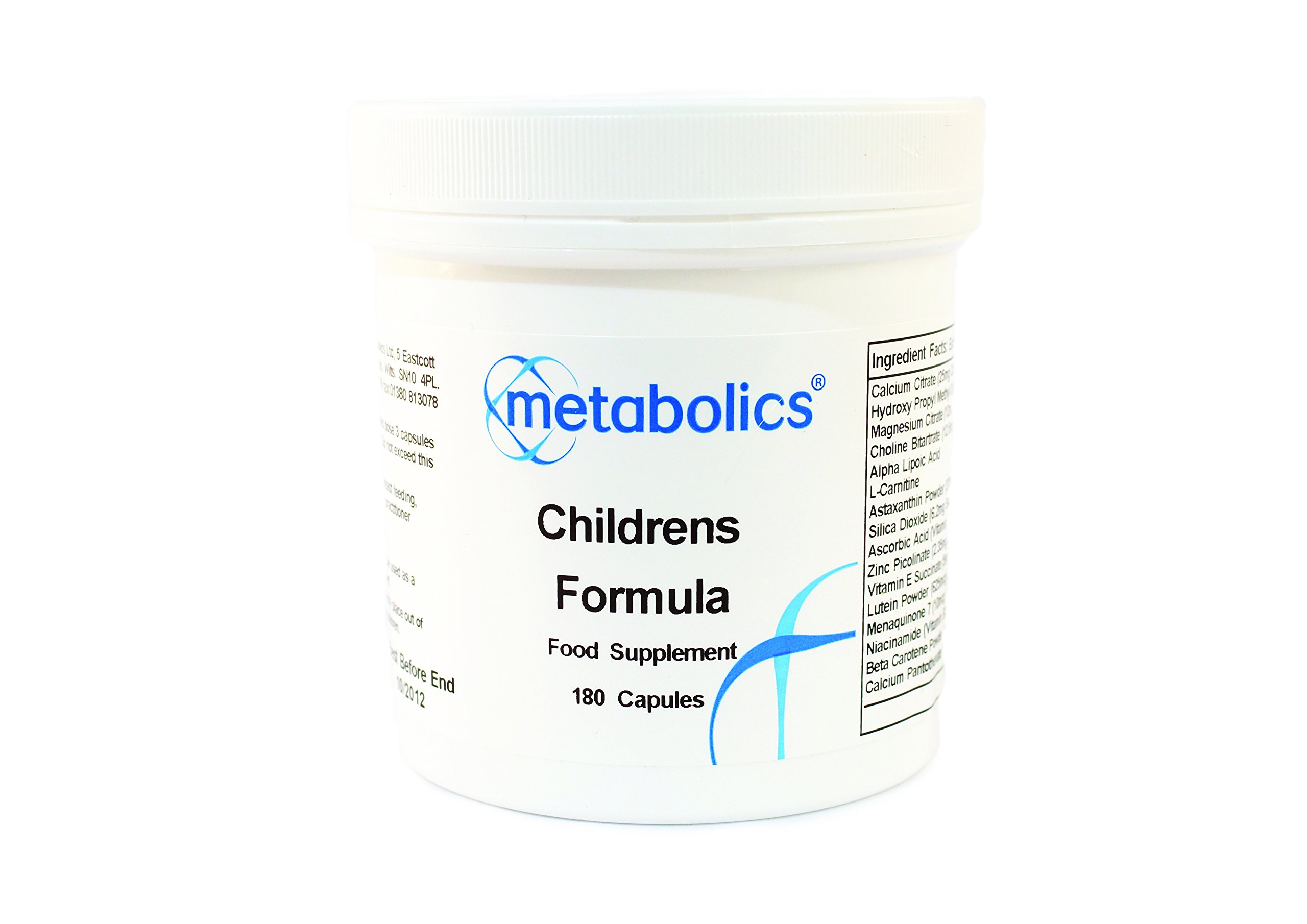 MetabolicsChildrens Formula (Pot of 180 Capsules)