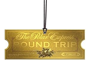 Polar Express Golden Ticket Ornament 2023