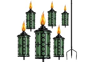 Upgraded Citronella Torches for Outdoor Protection