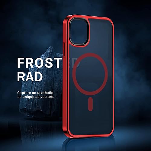 Miniatura 612 de Yriklso Strong Magnetic Case for iPhone 11 [Compatibilty with MagSafe] Protective Shockproof Cover Phone Case for iPhone 11 6.1" Frosted Purple