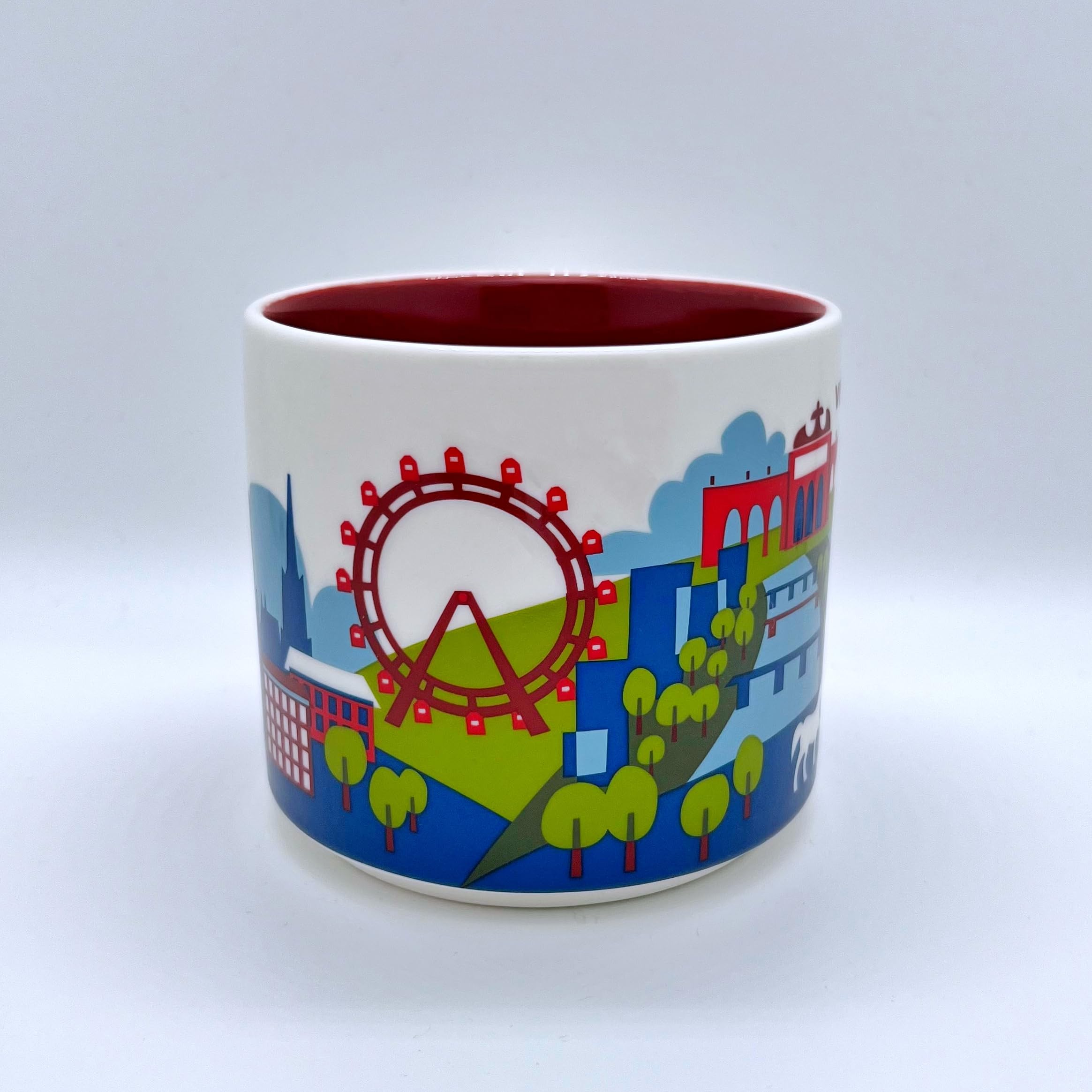 STARBUCKS City Mug You Are Here Collection Vienna Wien Kaffee Tasse Porzellan Kaffeetasse Coffee Cup