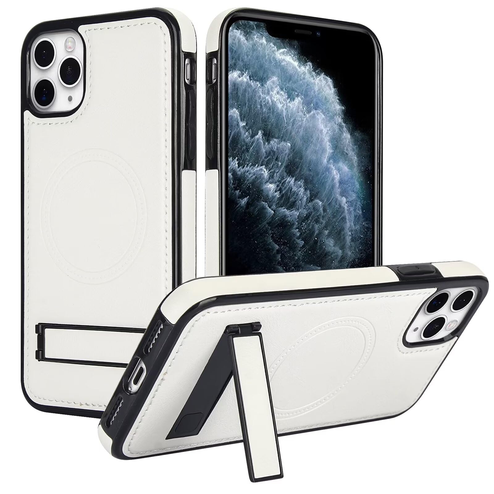 Coque iPhone 14 Pro blanche style rétro idéal pour voyager léger - 8
