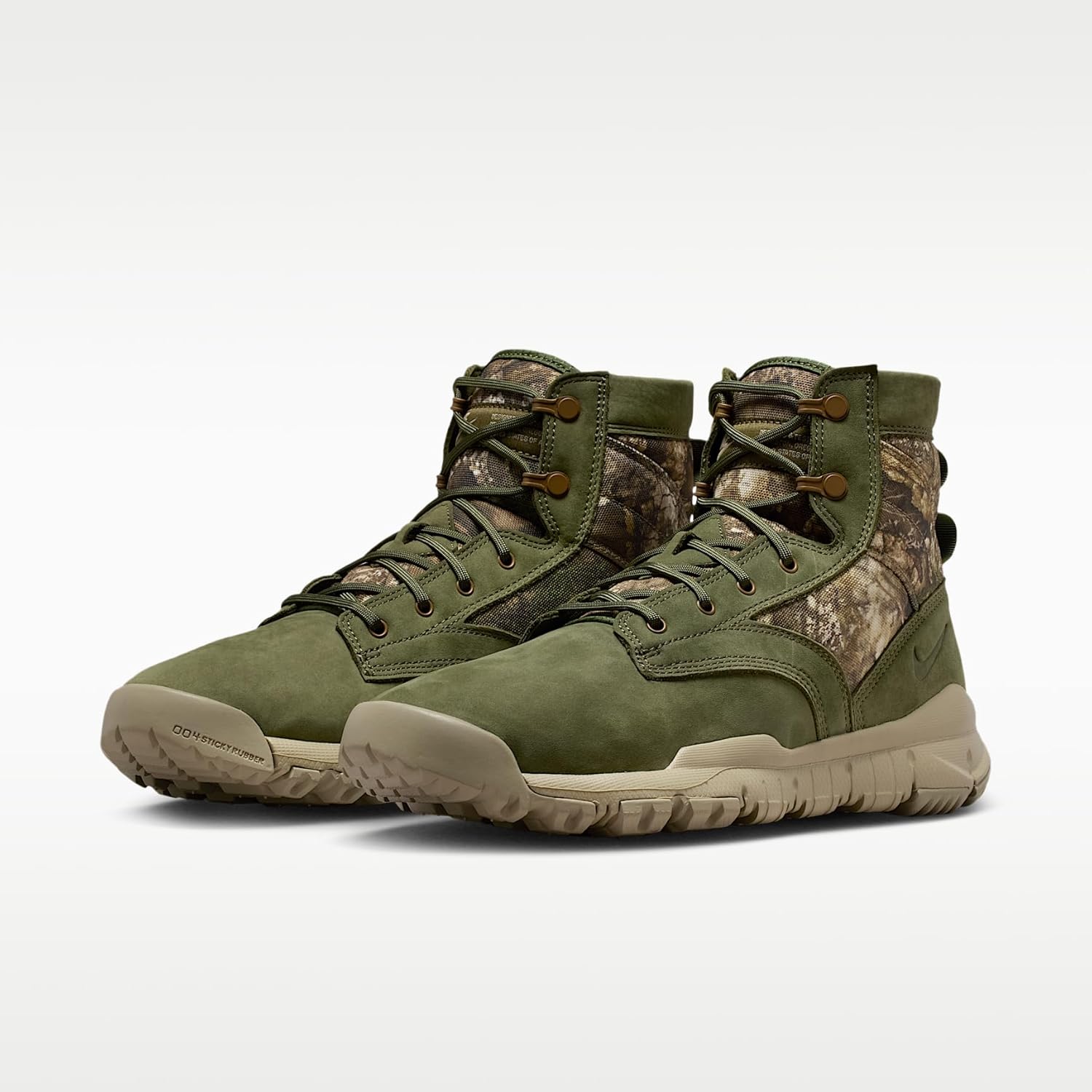 Nike SFB Men's 6" Leather Boots (Rough Green/Bamboo/Umber)