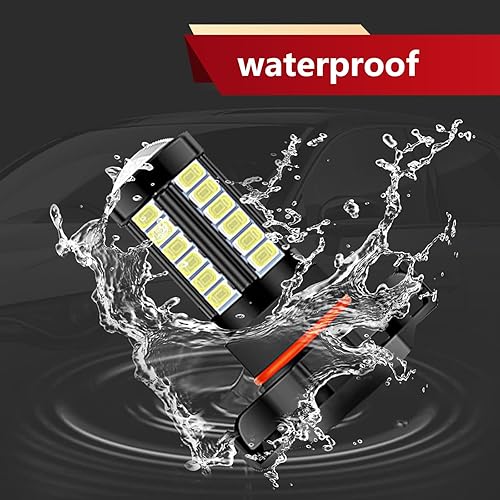 Miniatura 5 de Pack-2 9005 - Bombillas LED antiniebla para automóvil, 6500 K, luces antiniebla blancas brillantes, 1500 lúmenes, 12 V, bombillas LED de