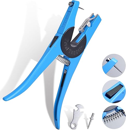 Aplicador universal de etiqueta de oído para ganado y alicates de etiqueta de oído para ganado animal ganado cerdo cabra oveja