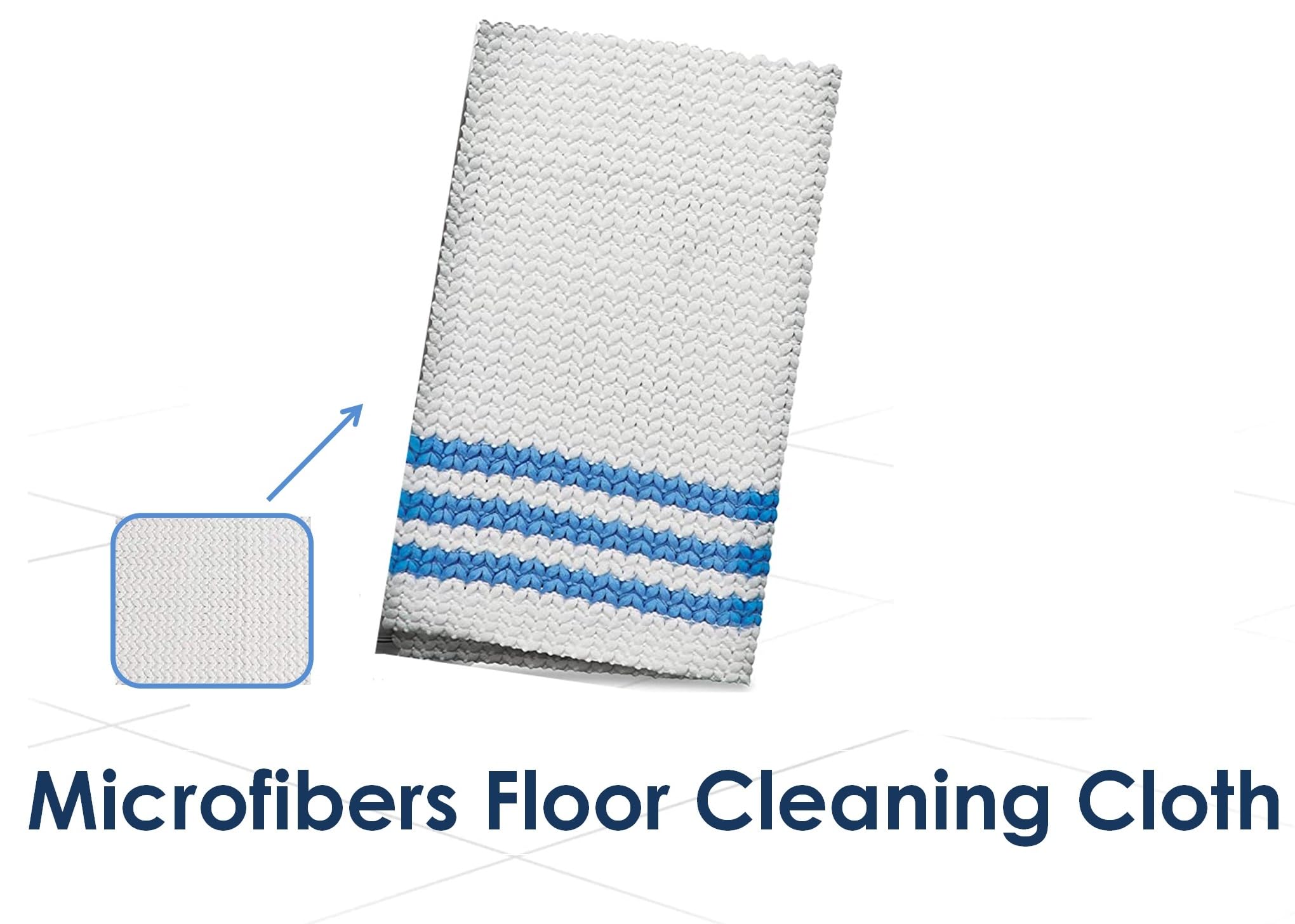 Magic Providers Microfiber Advance Floor Cleaning Cloth Pocha for Scratch Free Mopping β 4pcs | Highly Absorbent Lint & Streak Free Cleaning Rag | Wash Cloth for House, Kitchen, Car, Sweeping, Dusting 2
