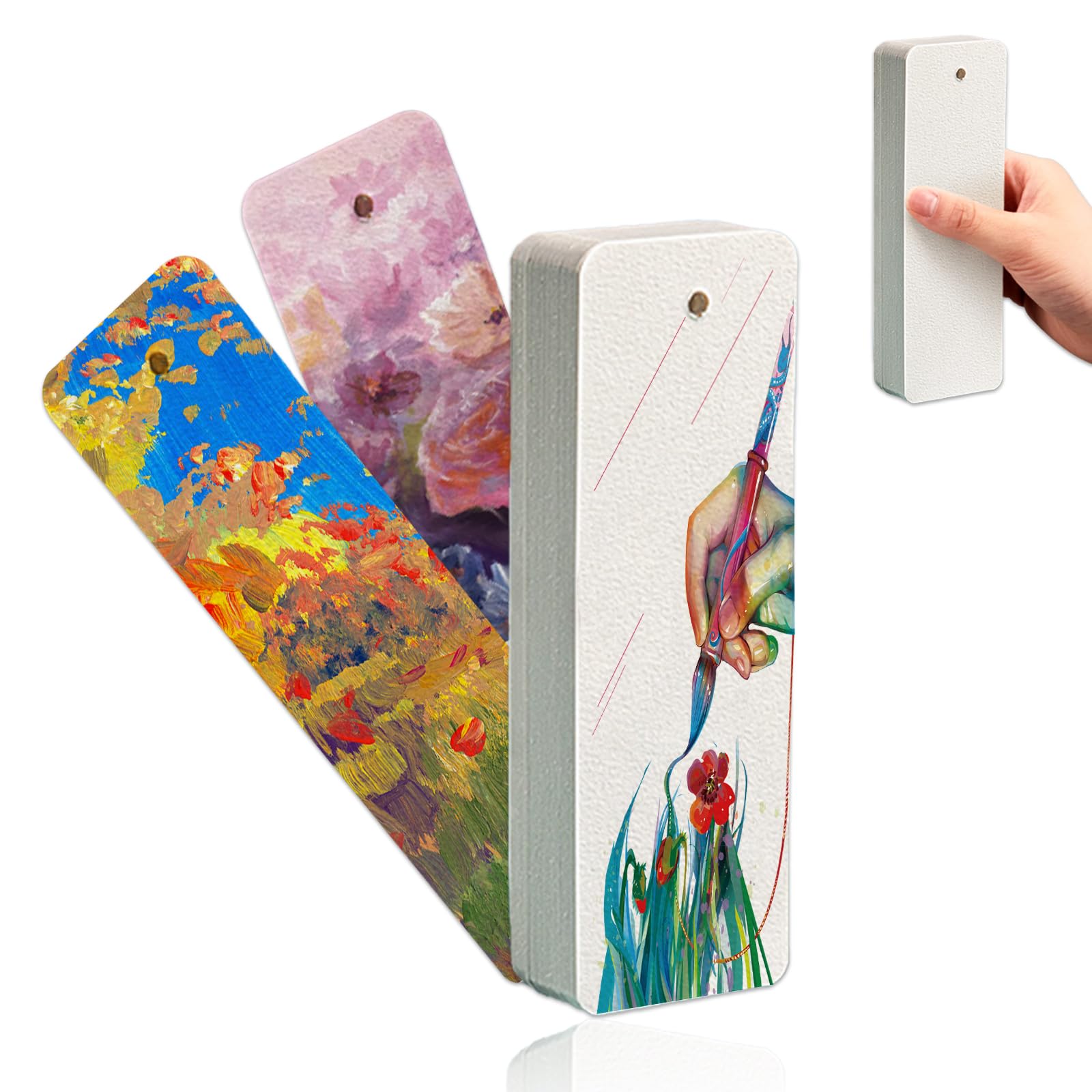 Lot De 60 Feuilles De Papier Aquarelle En Coton, 21,6 X 27,9 Cm