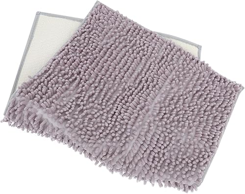 Cabilock Tapete de baño de felpilla antideslizante absorbente para puerta interior, tapete de baño absorbente de agua, tapete de baño de cocina para