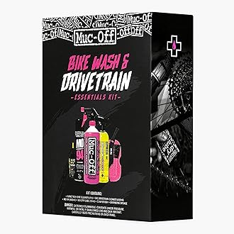 Bike Wash & Drivetrain Essentials Kit - Perfect Kit To Clean, Protect And Lube Your Bicycle Drivetrain - Includes Bike Cleaner, Lube And More