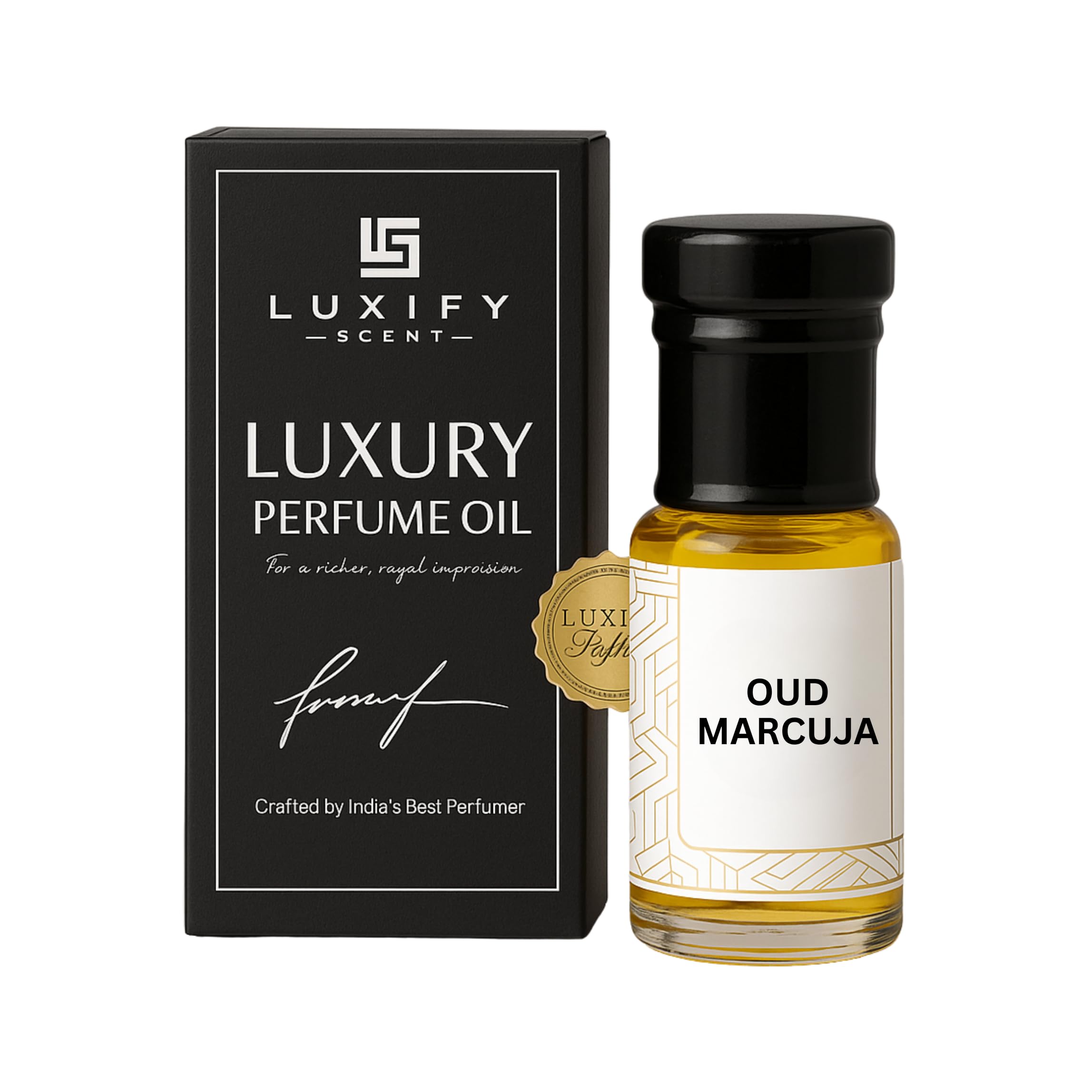 Luxify Scent Oud Maracuja Attar | Exotic Fruity-Oud Perfume Oil | Alcohol-Free Long-Lasting Fragrance for Men & Women | 3ml Luxury Travel-Friendly Attar-picture-30
