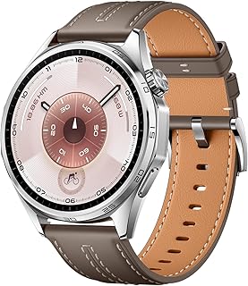 HUAWEI WATCH GT 6 46mm スマートウォッチ 1.47インチ大画面 最長21日間バッテリー ゴルフ/サイクリング/登山 スポーツモード100種類以上 GPS搭載 情緒/健康モニタリング iOS & Android対応 グレー