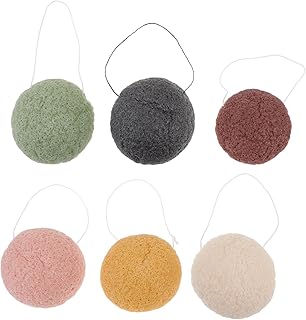 Luxshiny 6pcs Natural Facial Cleansing Sponge...