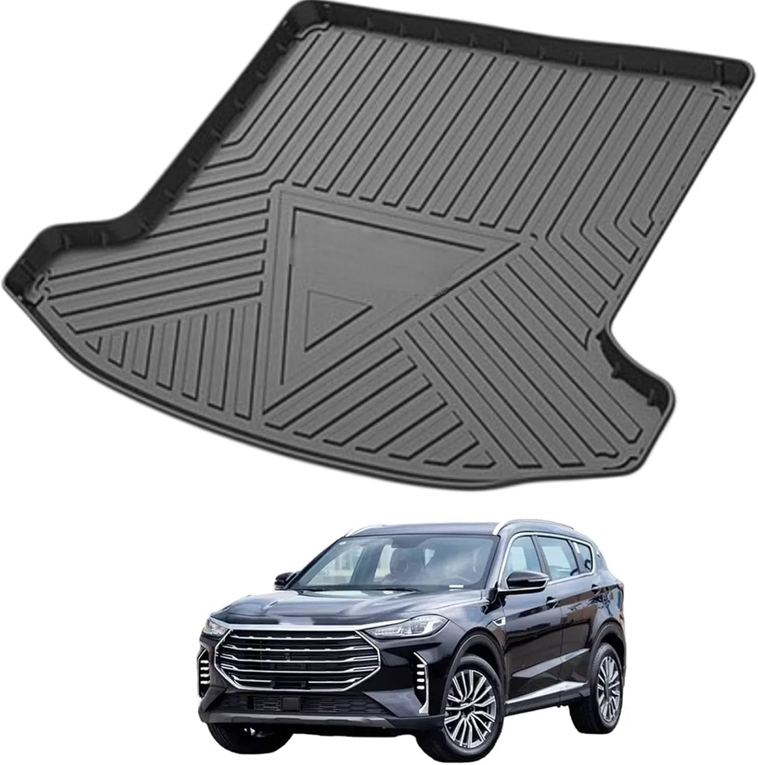 PLAKDFUU Bootmat for Jetour X70 PLUS7-seater 2021 easyclean protector