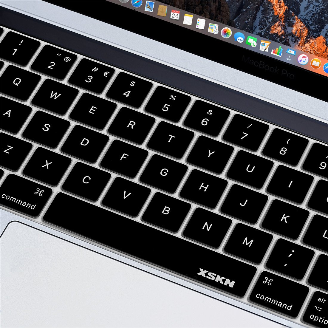 Amazon.com: XSKN German Language Keyboard Skin Cover for Touch Bar