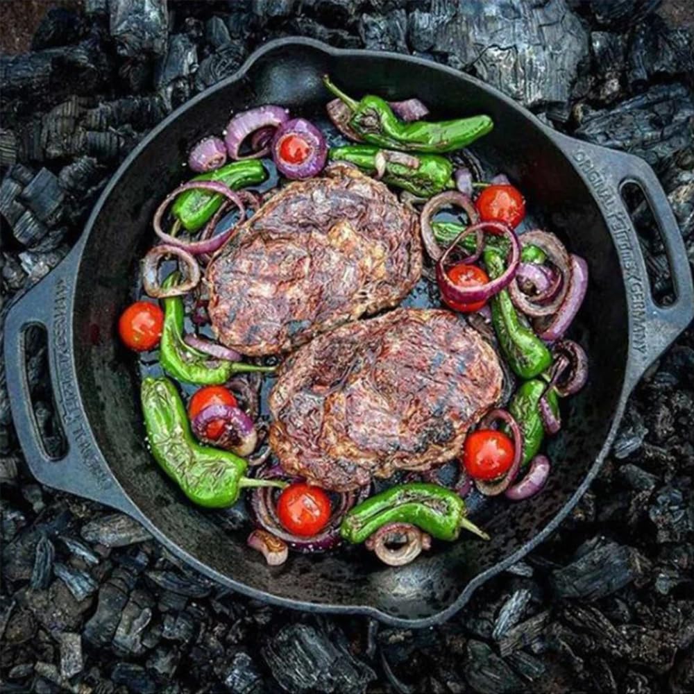 Petromax Grill-feuerpfanne - Bistecchiera per Barbecue. Unisex Adulto